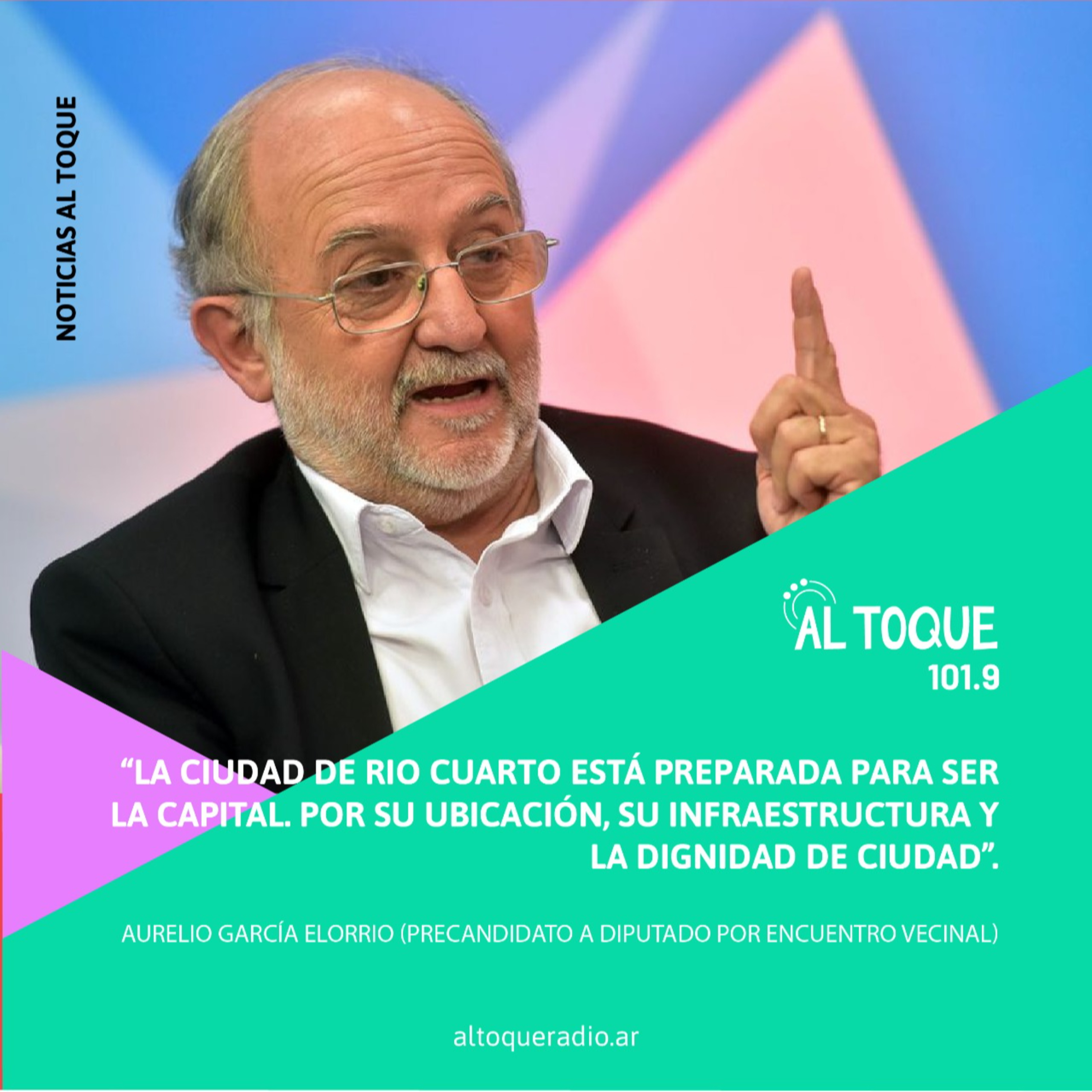 Noticias Al Toque | Aurelio García Elorrio  episode artwork