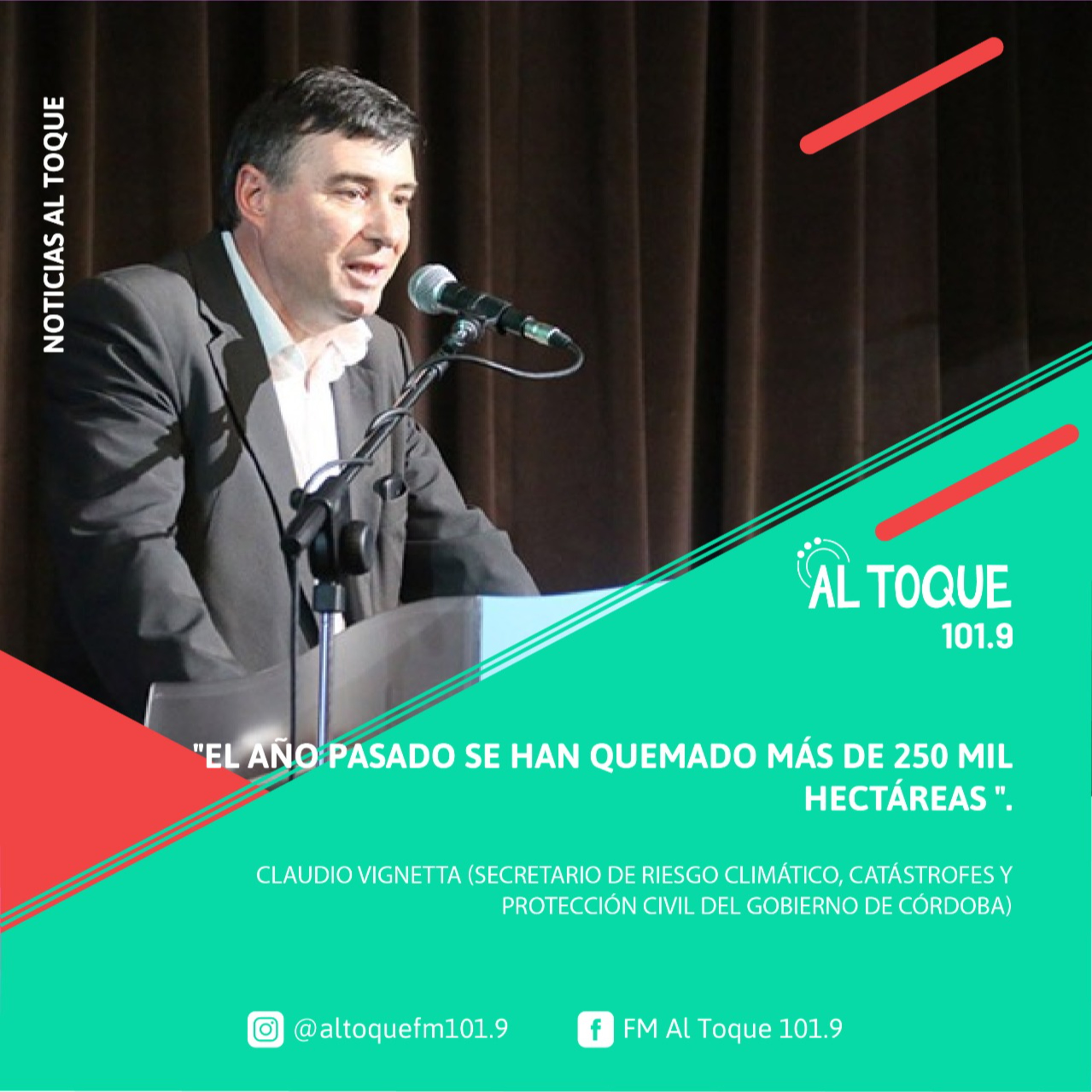 Noticias Al Toque | Entrevista a Claudio Vignetta episode artwork