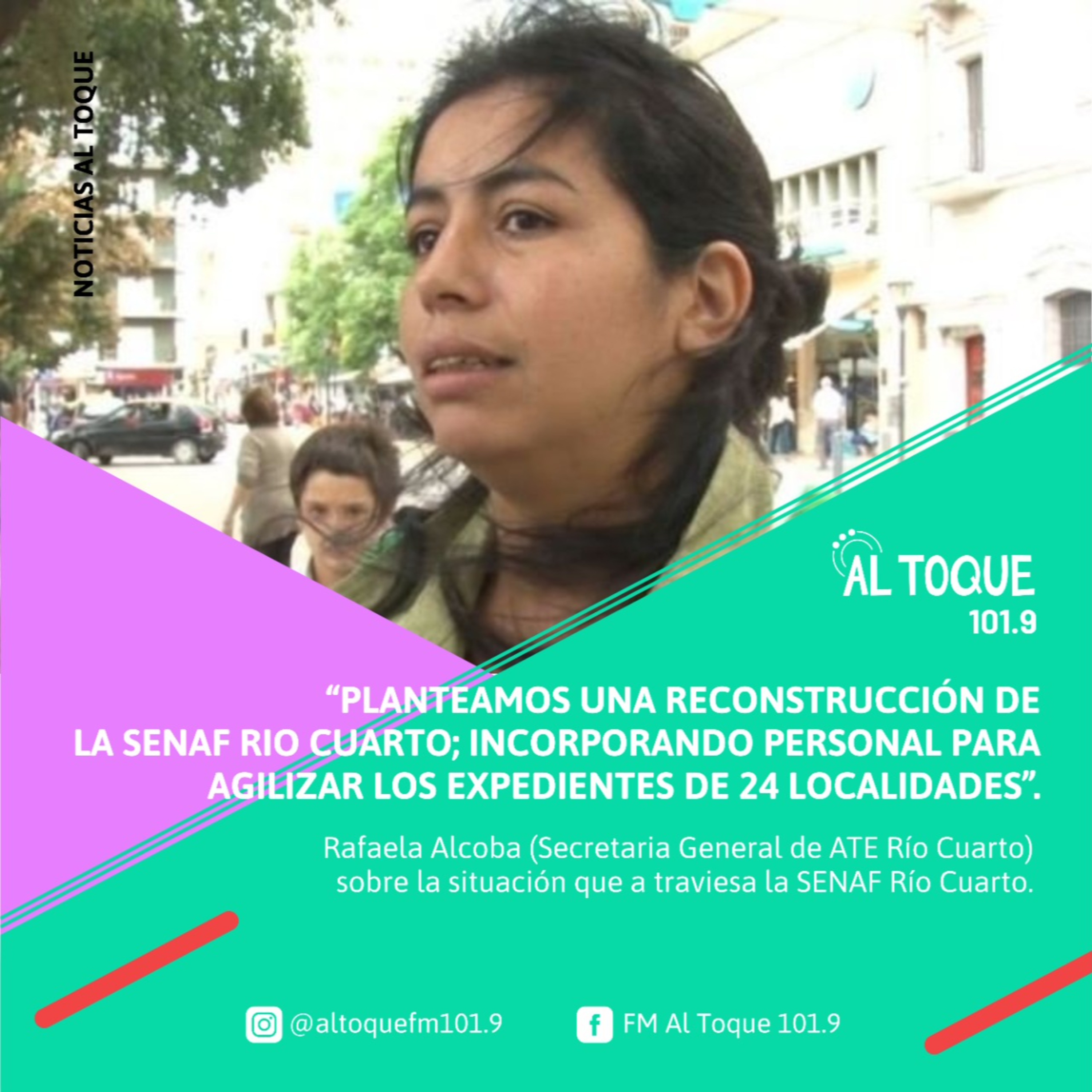 Noticias Al Toque | Entrevista a Rafaela Alcoba episode artwork