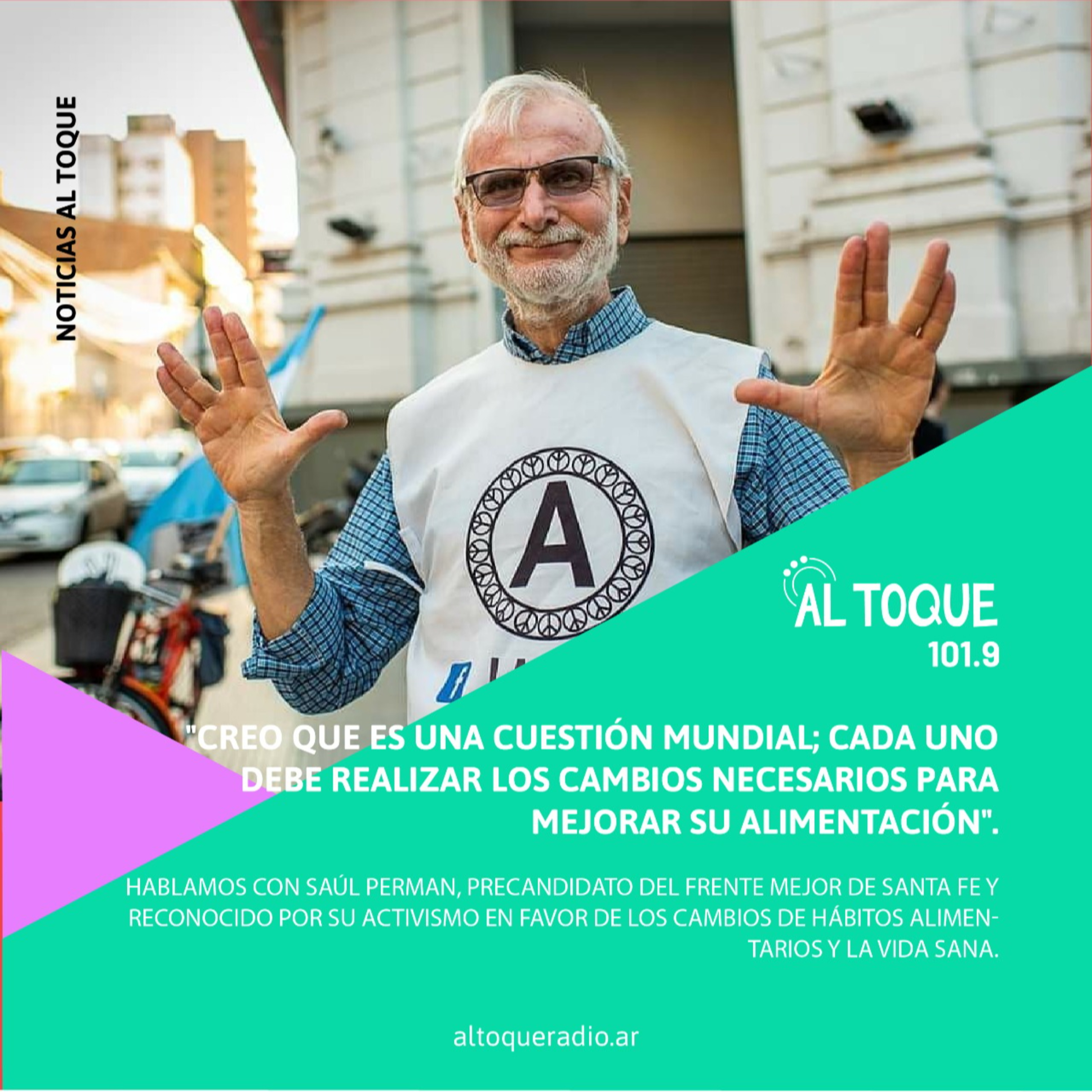 Noticias Al Toque | Entrevista a Saúl Perman episode artwork