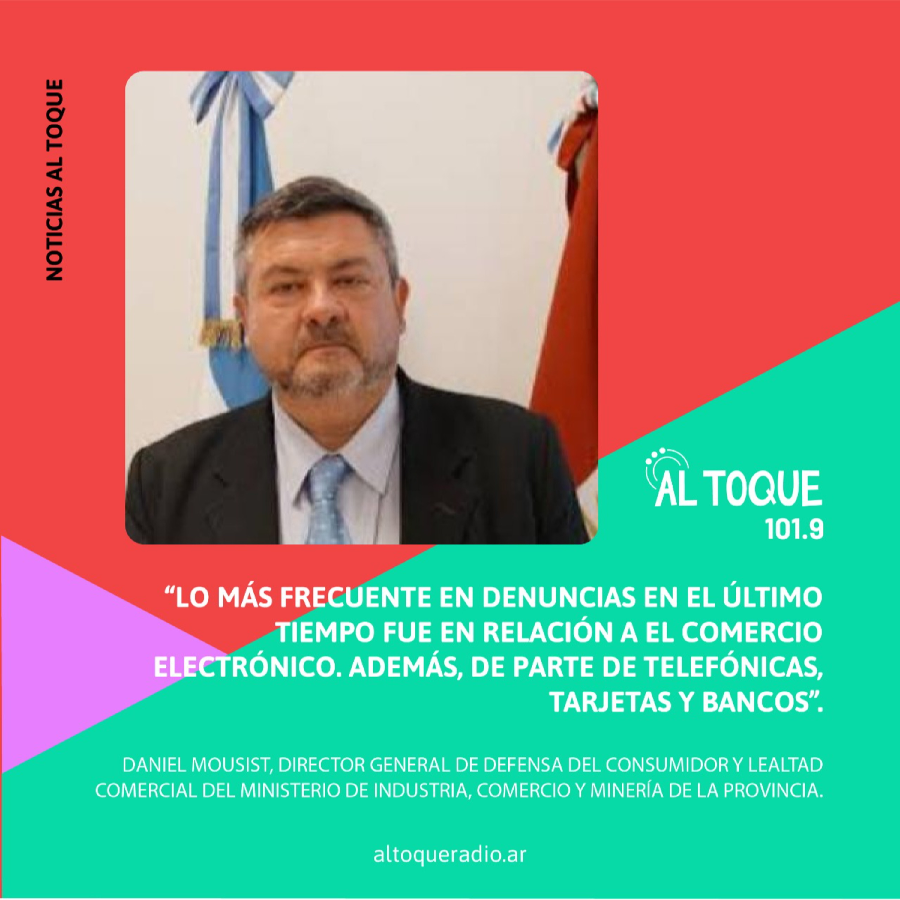 Noticias Al Toque | Entrevista a Daniel Mousist episode artwork