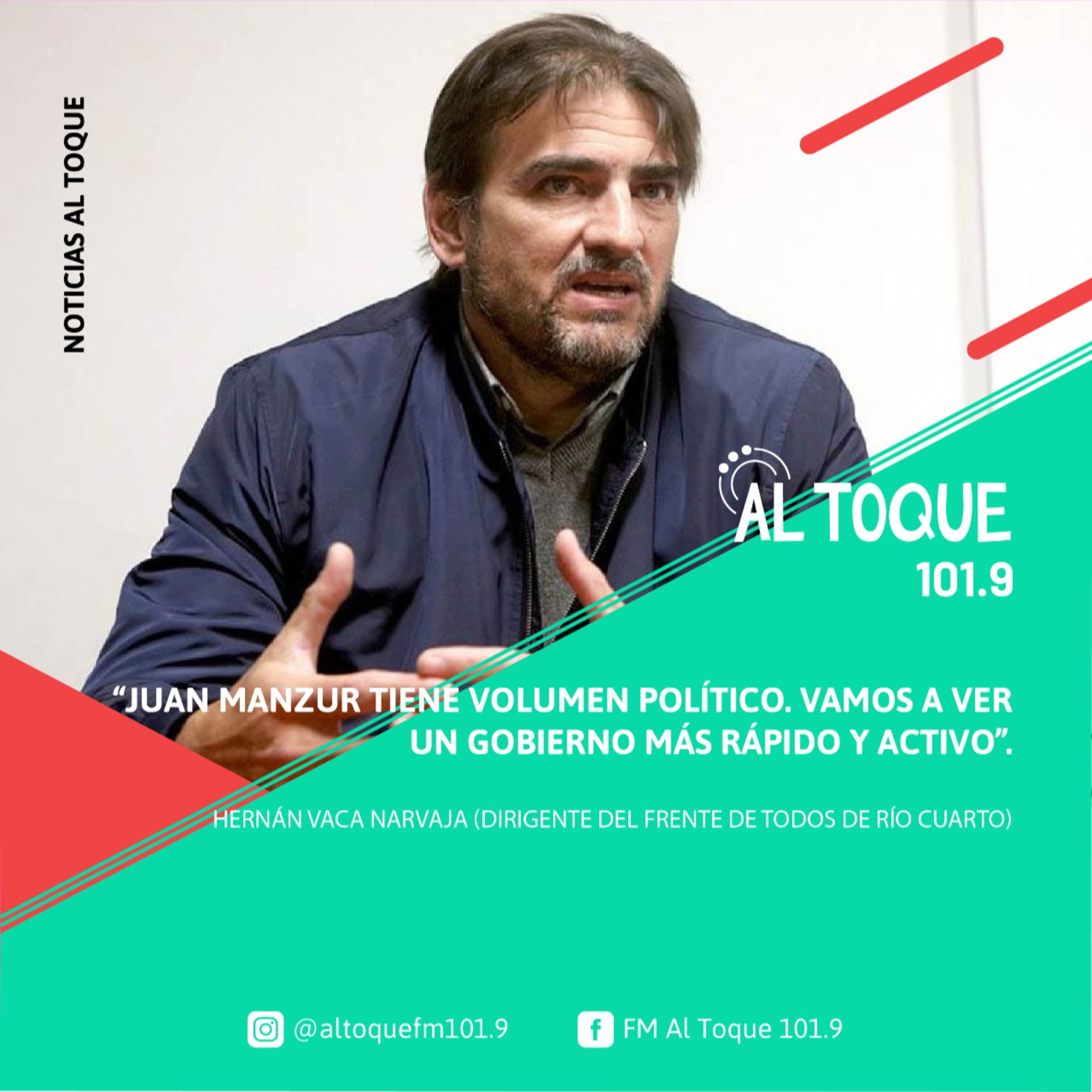 Noticias Al Toque | Entrevista a Hernán Vaca Narvaja  episode artwork