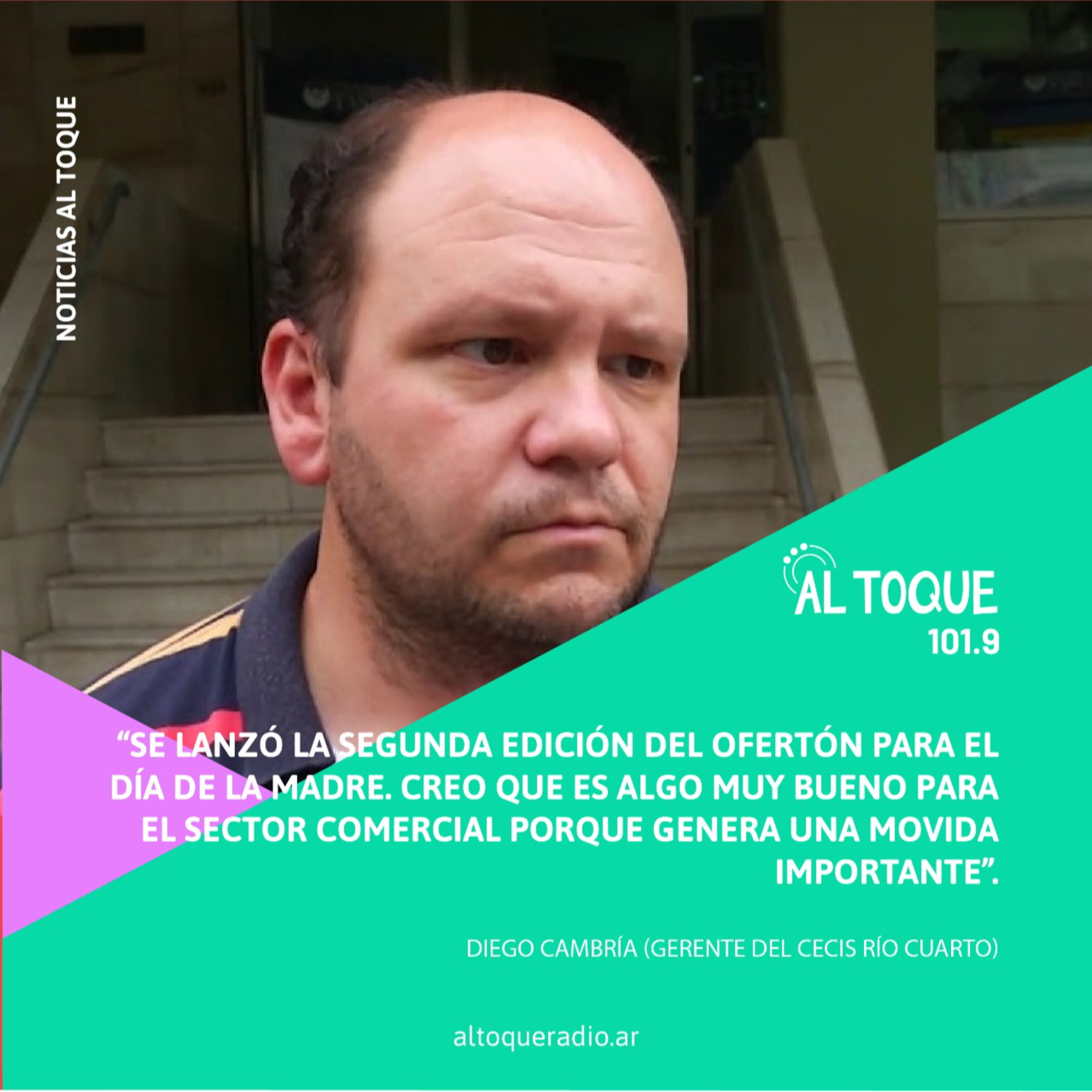 Noticias Al Toque | Entrevista a Diego Cambría episode artwork