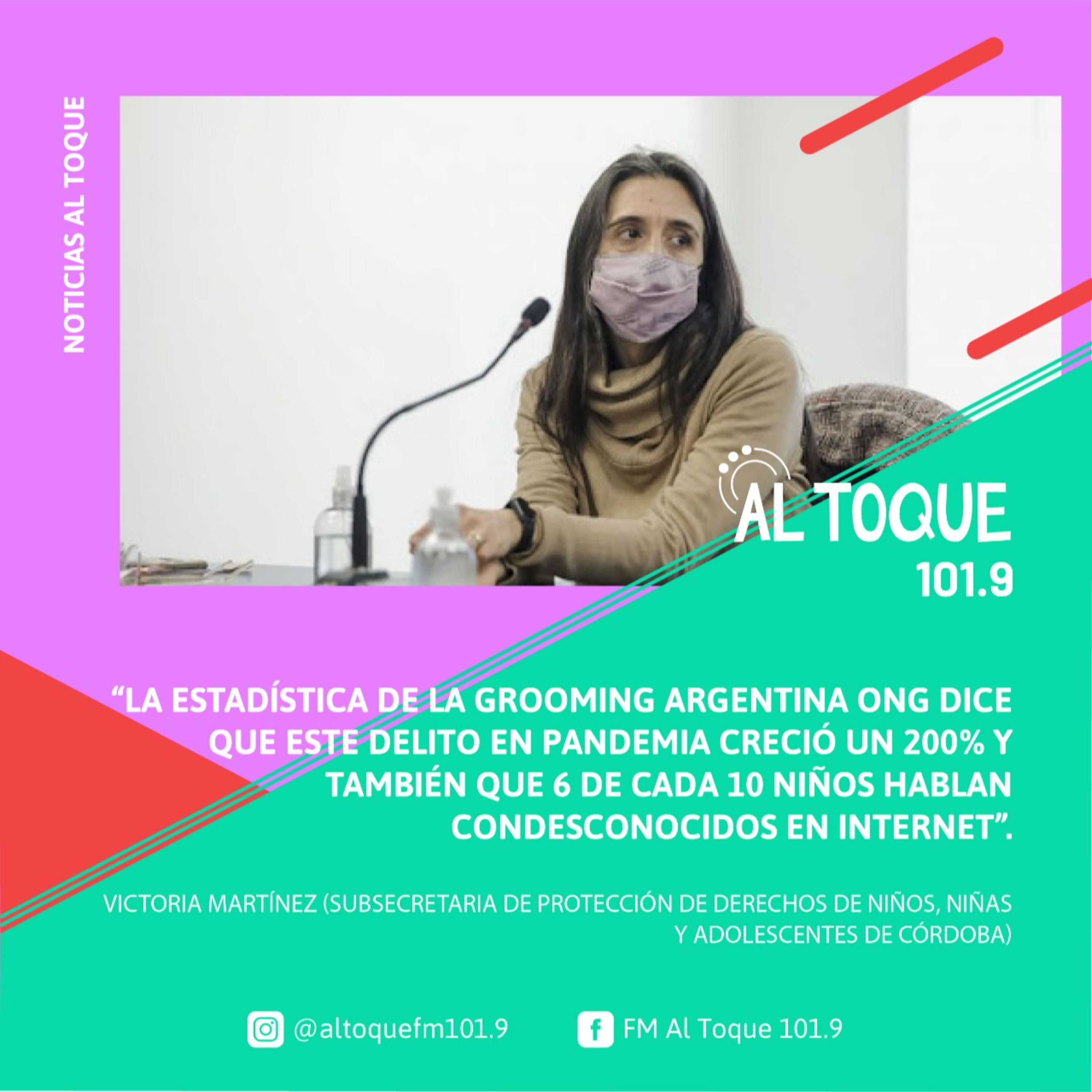 Noticias Al Toque | Entrevista a Victoria Martínez  episode artwork