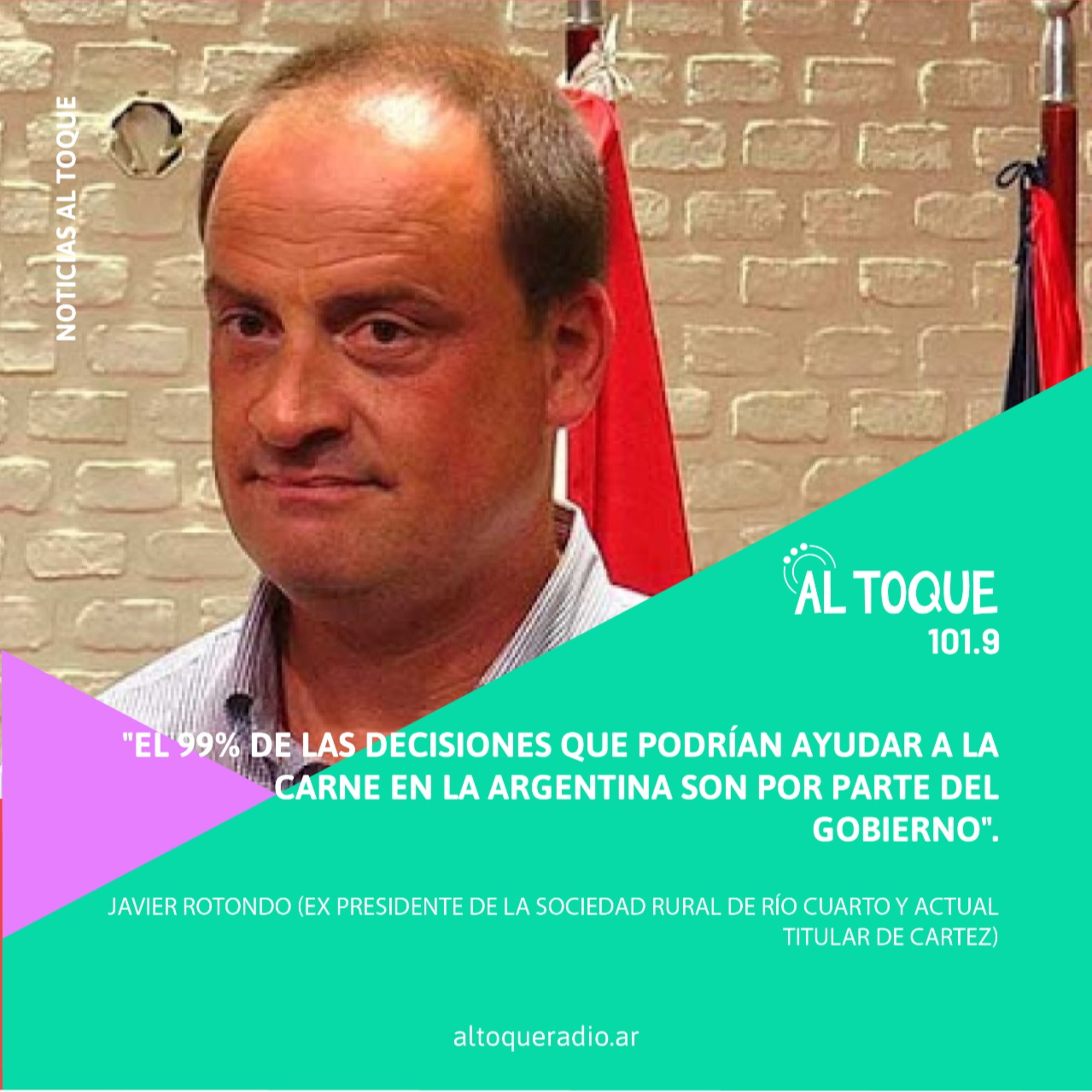 Noticias Al Toque | Entrevista a Javier Rotondo  episode artwork
