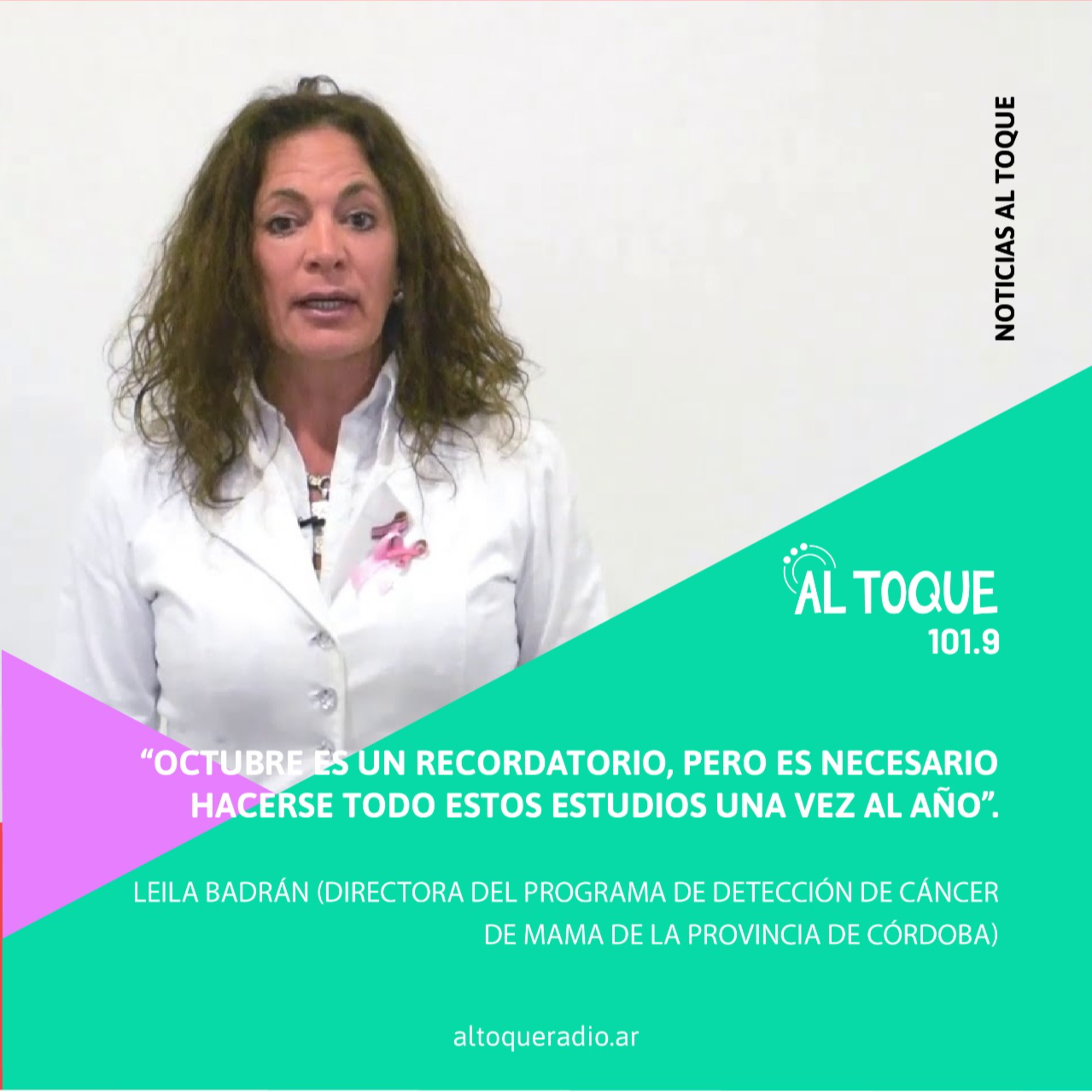 Noticias Al Toque | Entrevista a Leila Badrán episode artwork