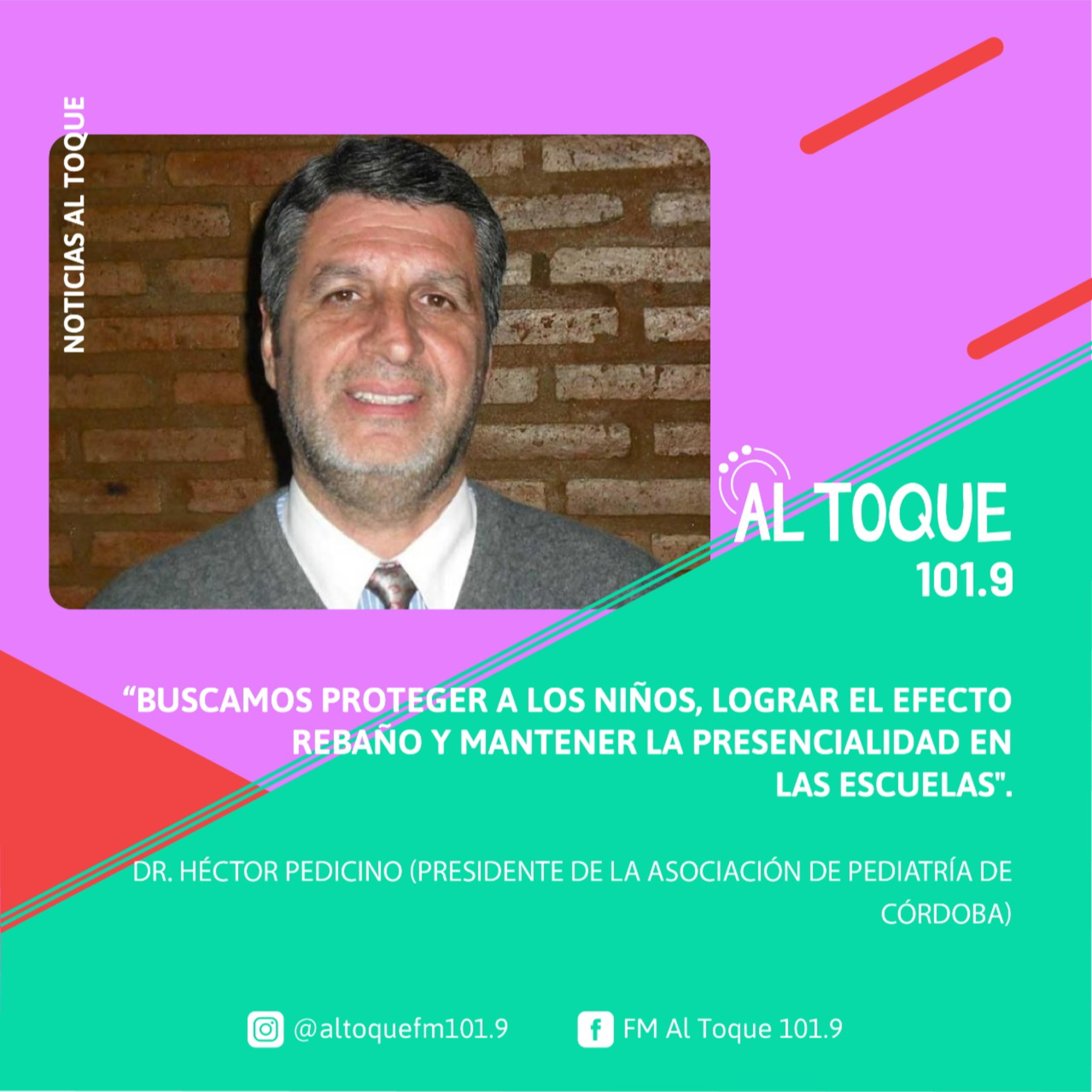 Noticias Al Toque | Entrevista a Héctor Pedicino  episode artwork