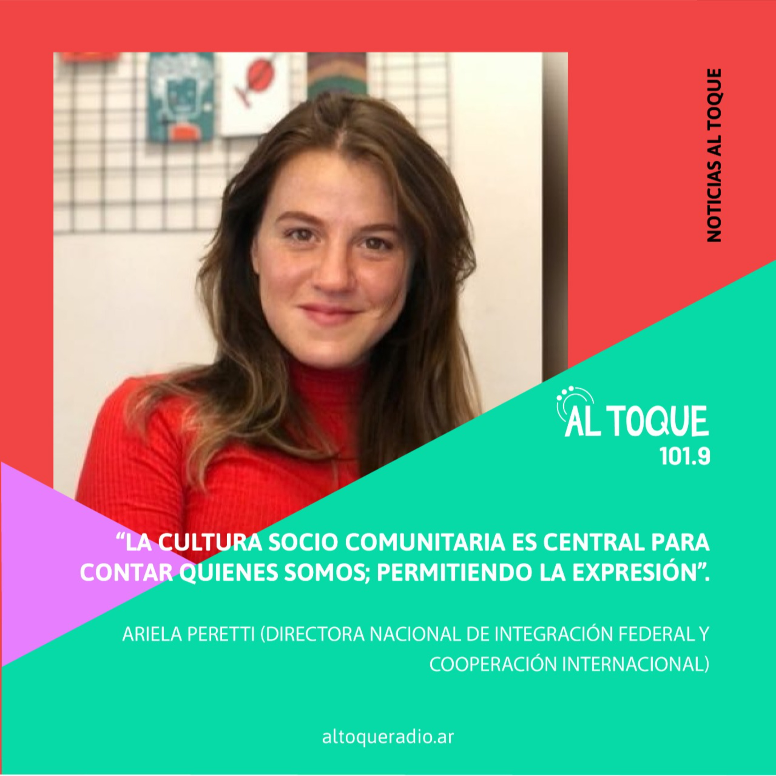 Noticias Al Toque | Entrevista a Ariela Peretti  episode artwork