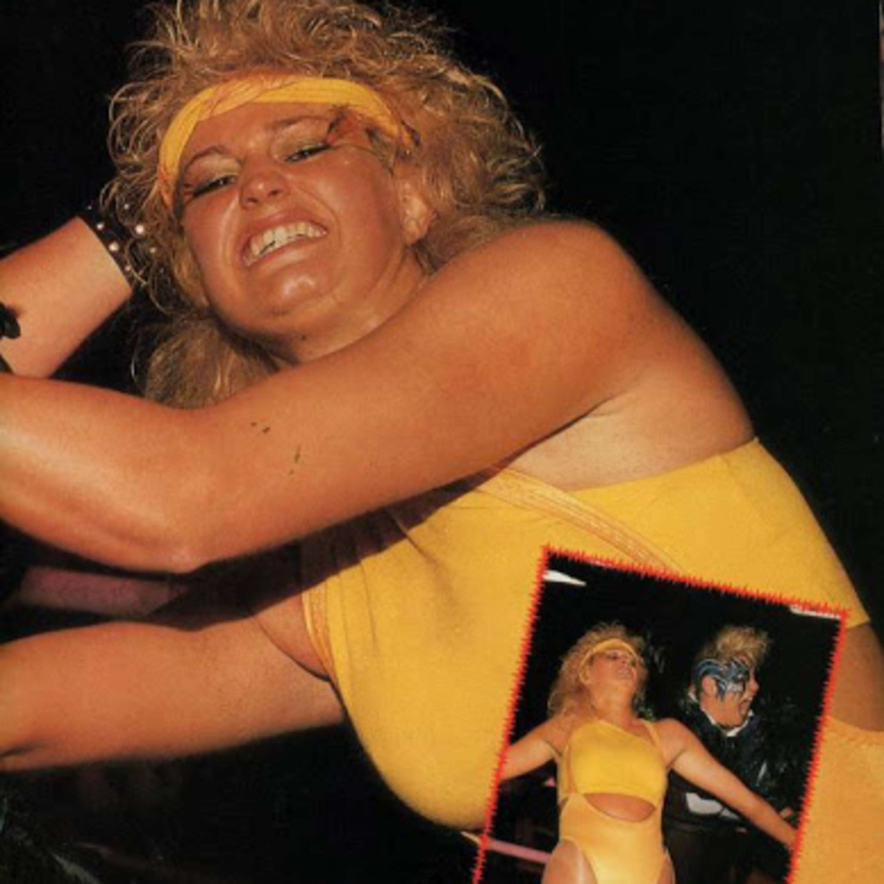 Sunny the California Girl of G.L.O.W. Gorgeous Ladies of Wrestling