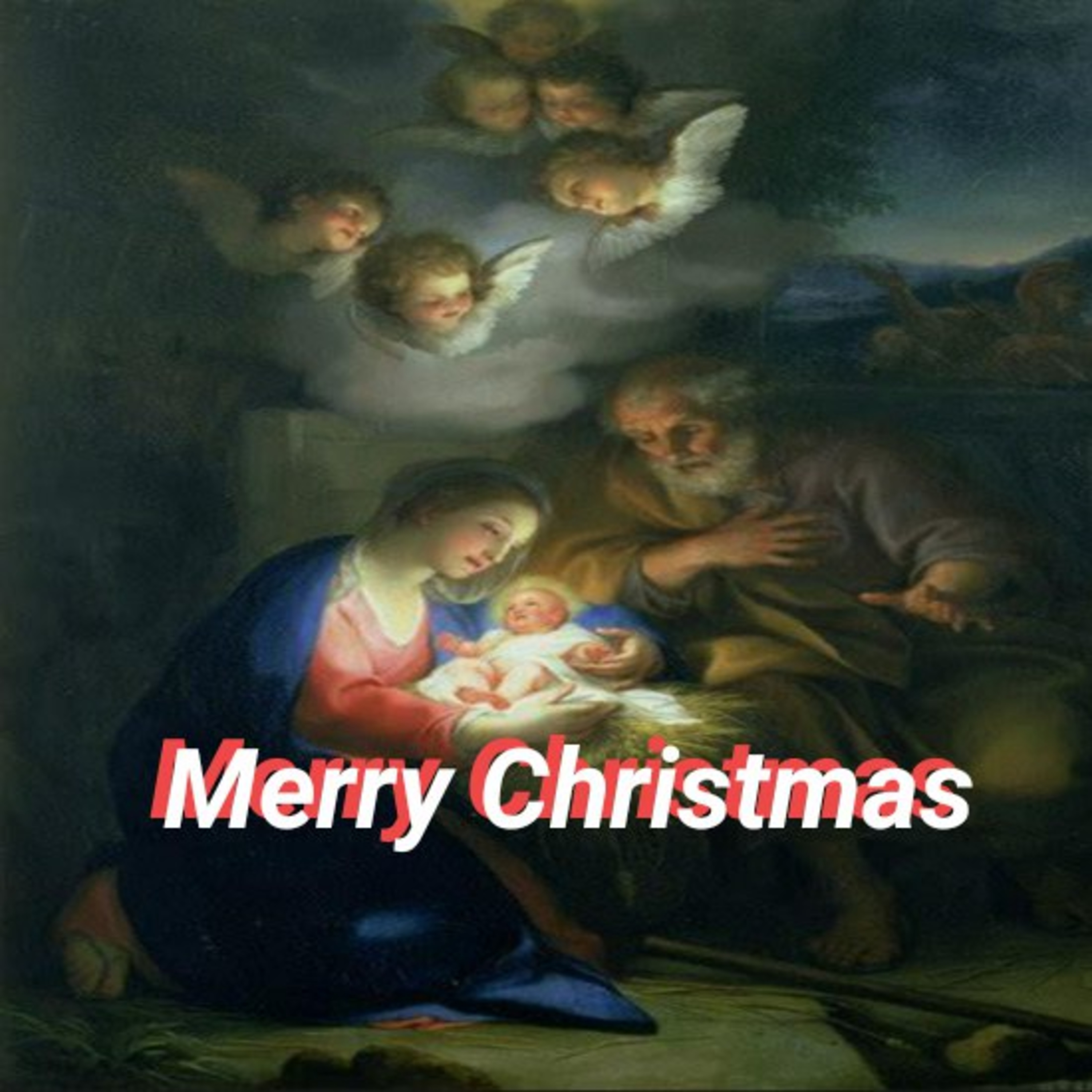 Christmas Story The Births of John and Jesus Bible Story and Joy to the World Christmas Carol episode artwork