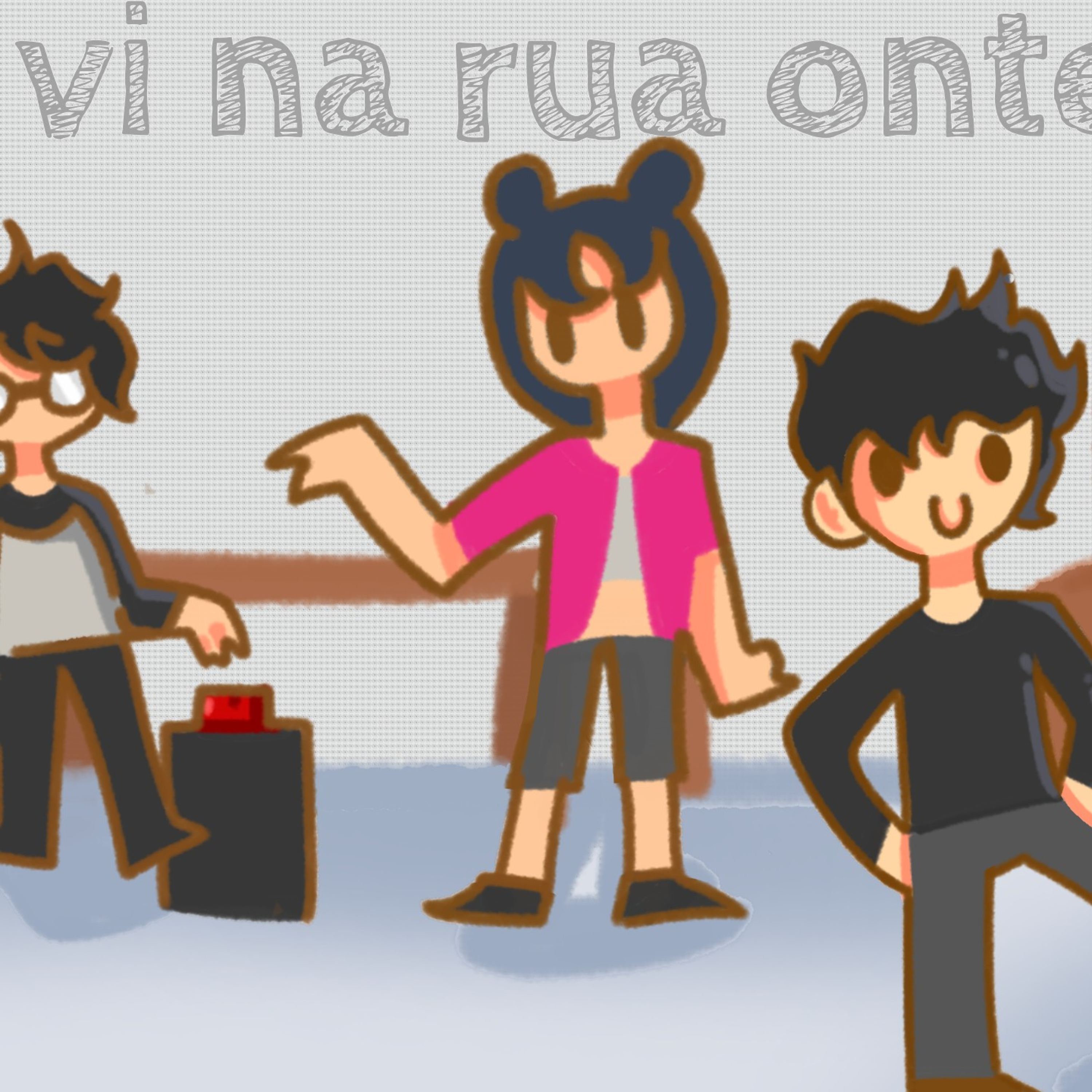 TE VI NA RUA ONTEM PODCAST #1 - Will you press the Button episode artwork