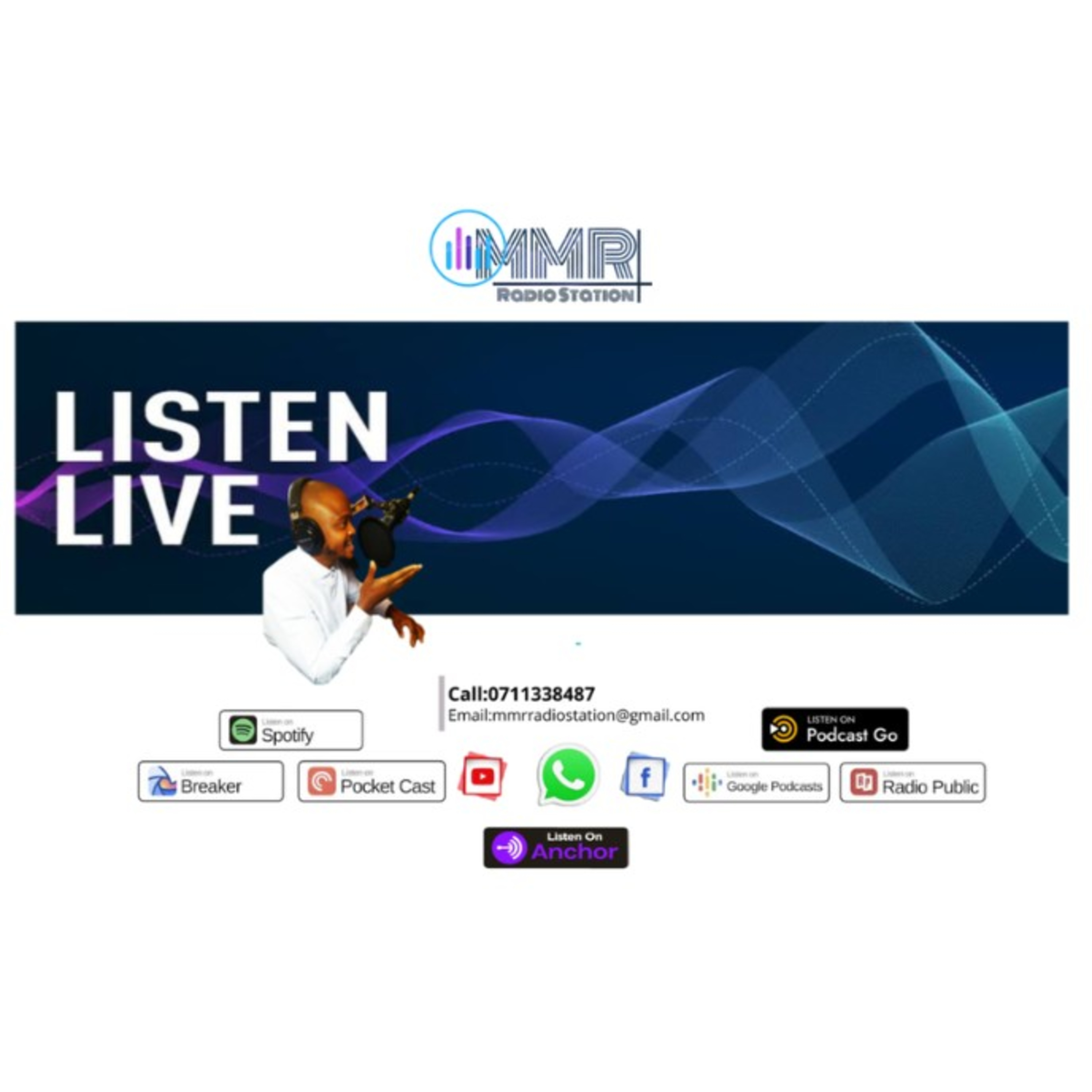 MMR Radio Station :Ps Masina - Topic : Though Mountains be Removed.  episode artwork