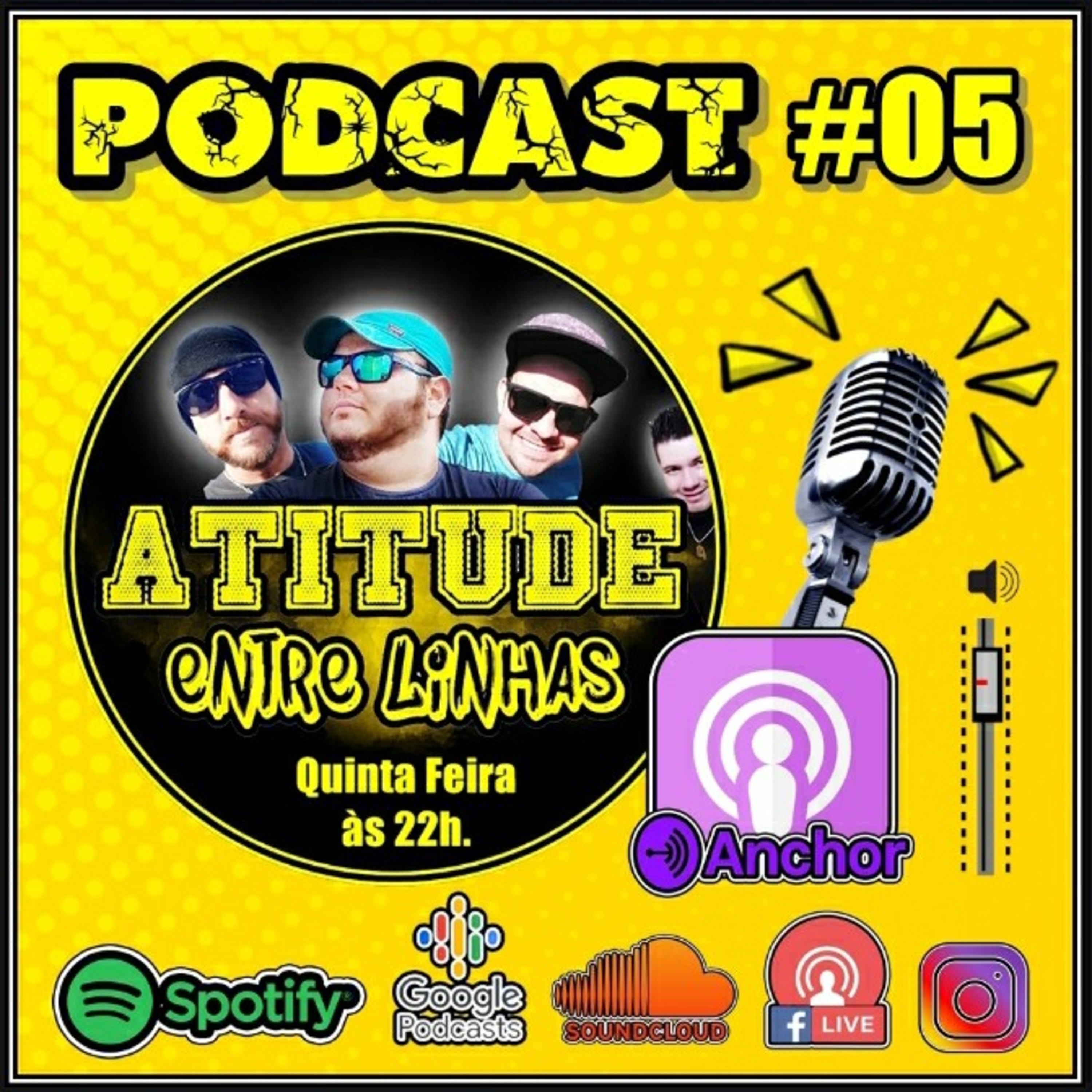 Atitude Entre Linhas - Podcast Católico Formativo Com Muito Humor E Entretenimento
