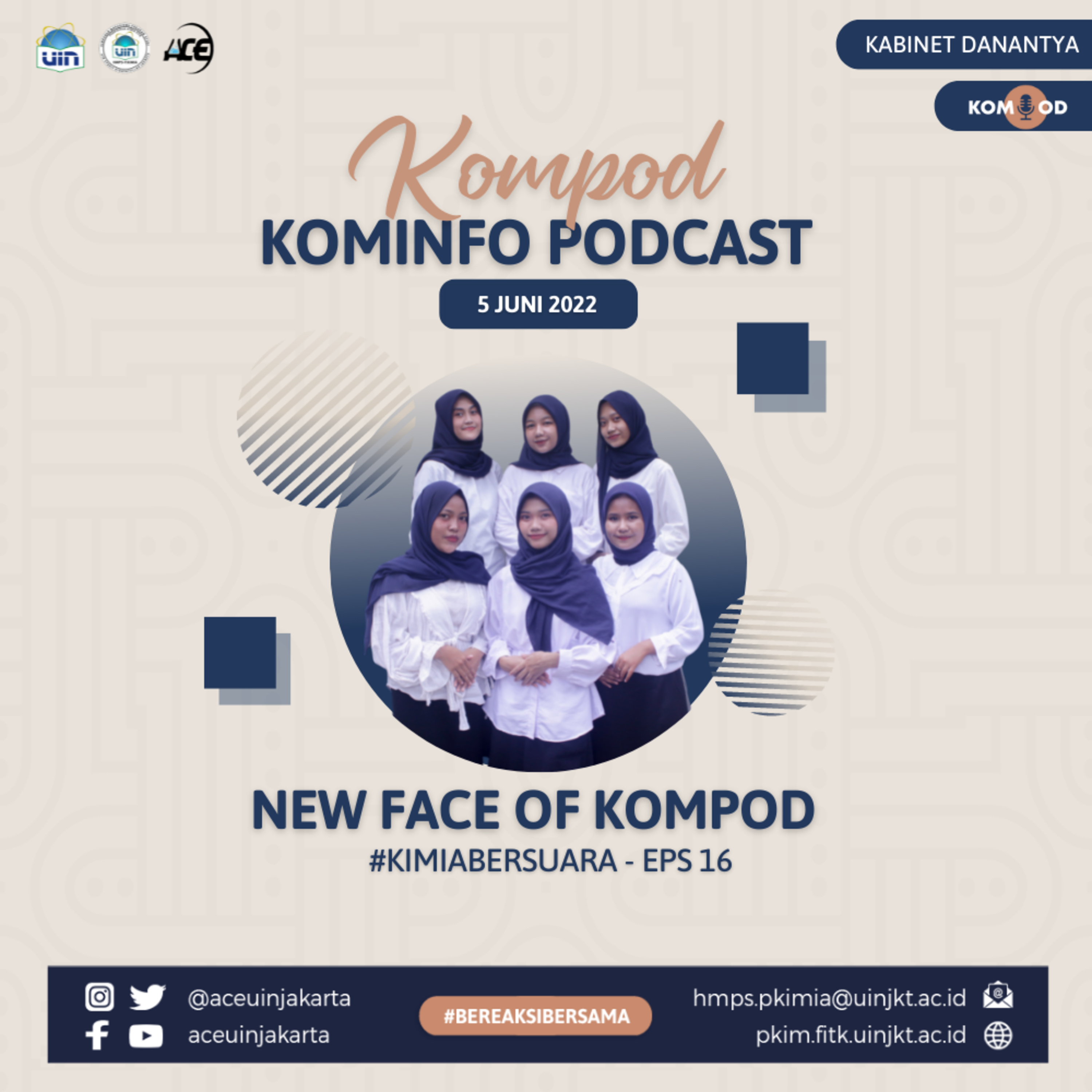 #KimiaBersuara - New Face of Kompod episode artwork