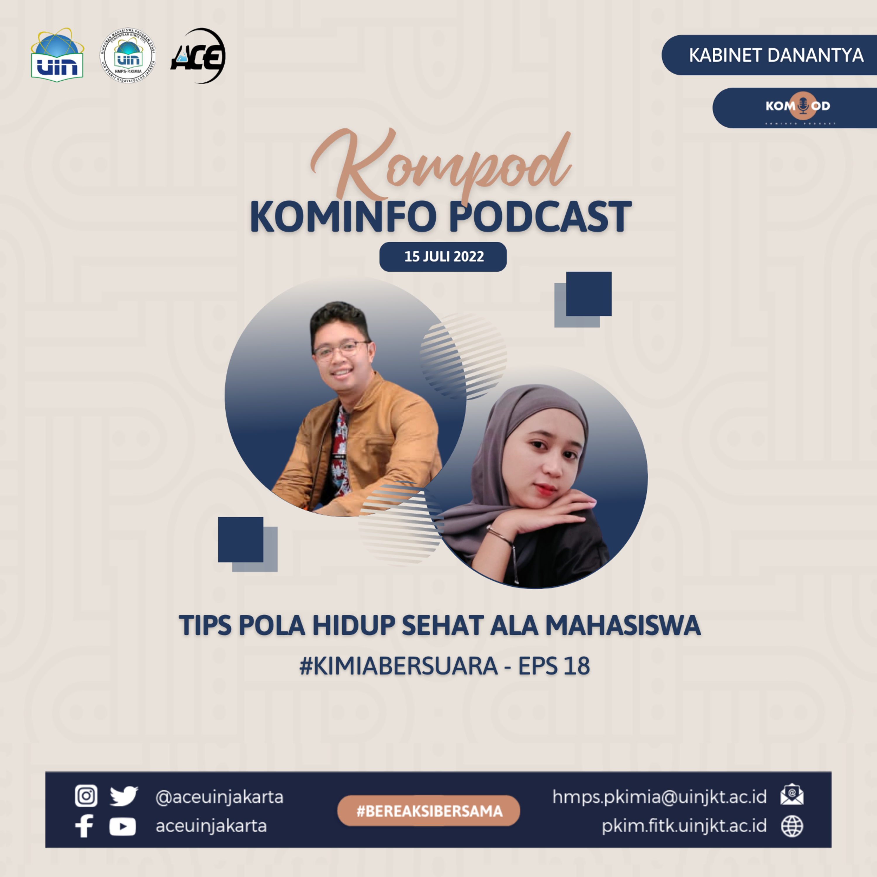 #KimiaBersuara - Tips Pola Hidup Sehat Ala Mahasiswa episode artwork