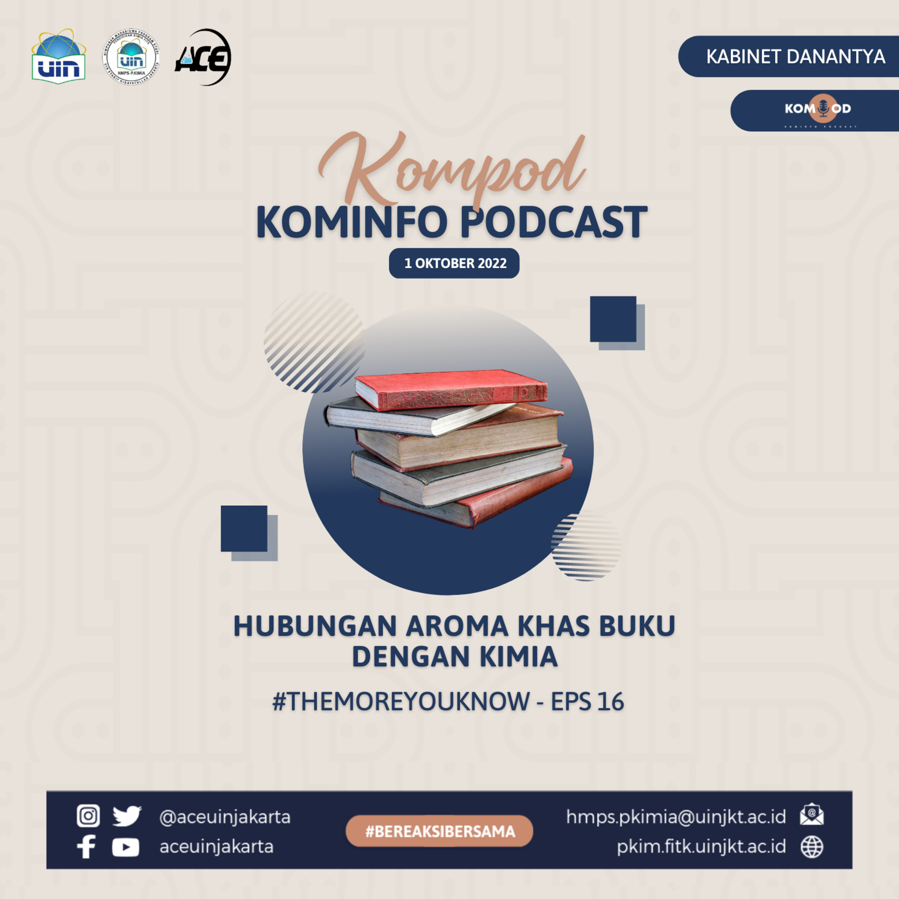 #TheMoreYouKnow - Hubungan Aroma Khas Buku dengan Kimia episode artwork