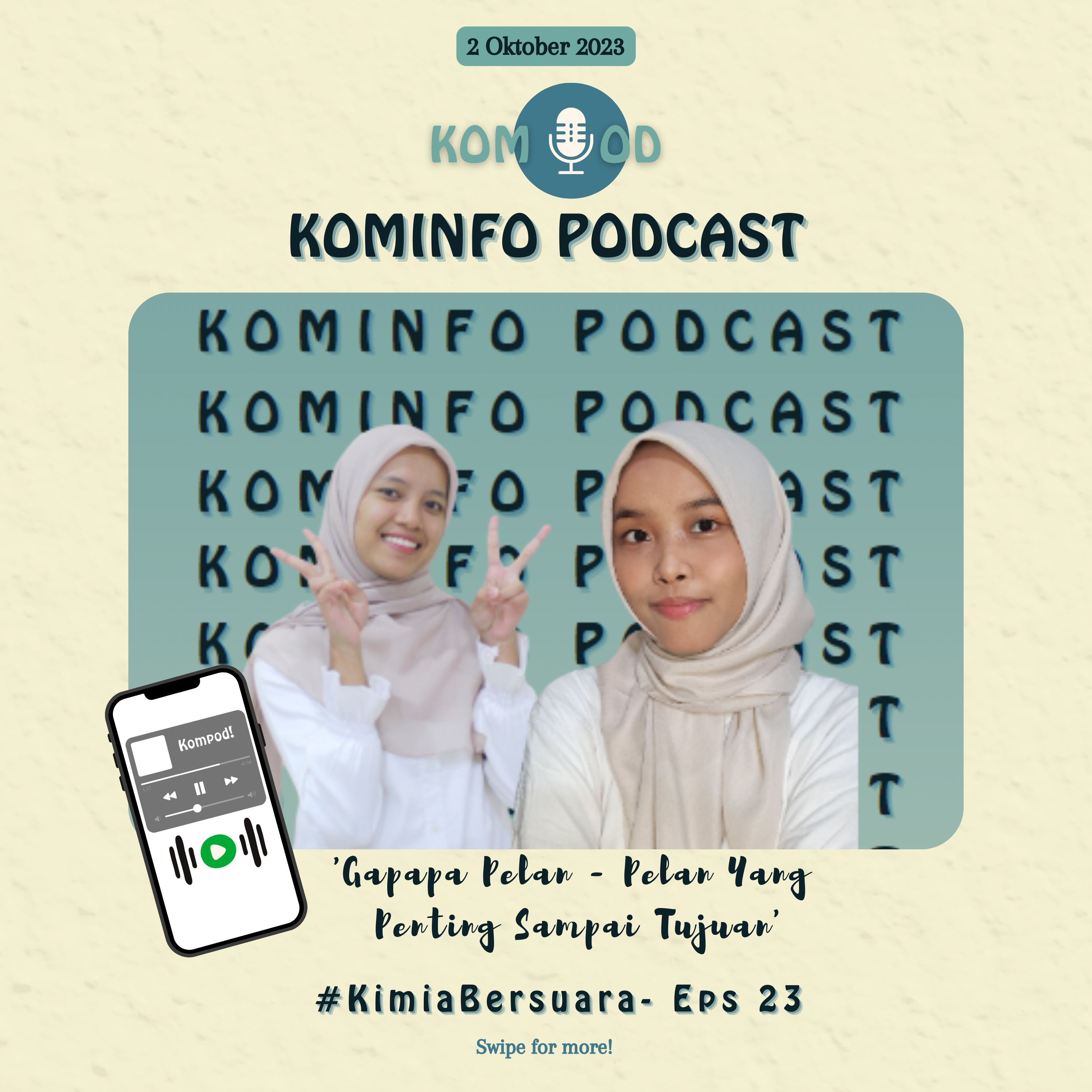 #KimiaBersuara - Gapapa Pelan - Pelan Yang Penting Sampai Tujuan