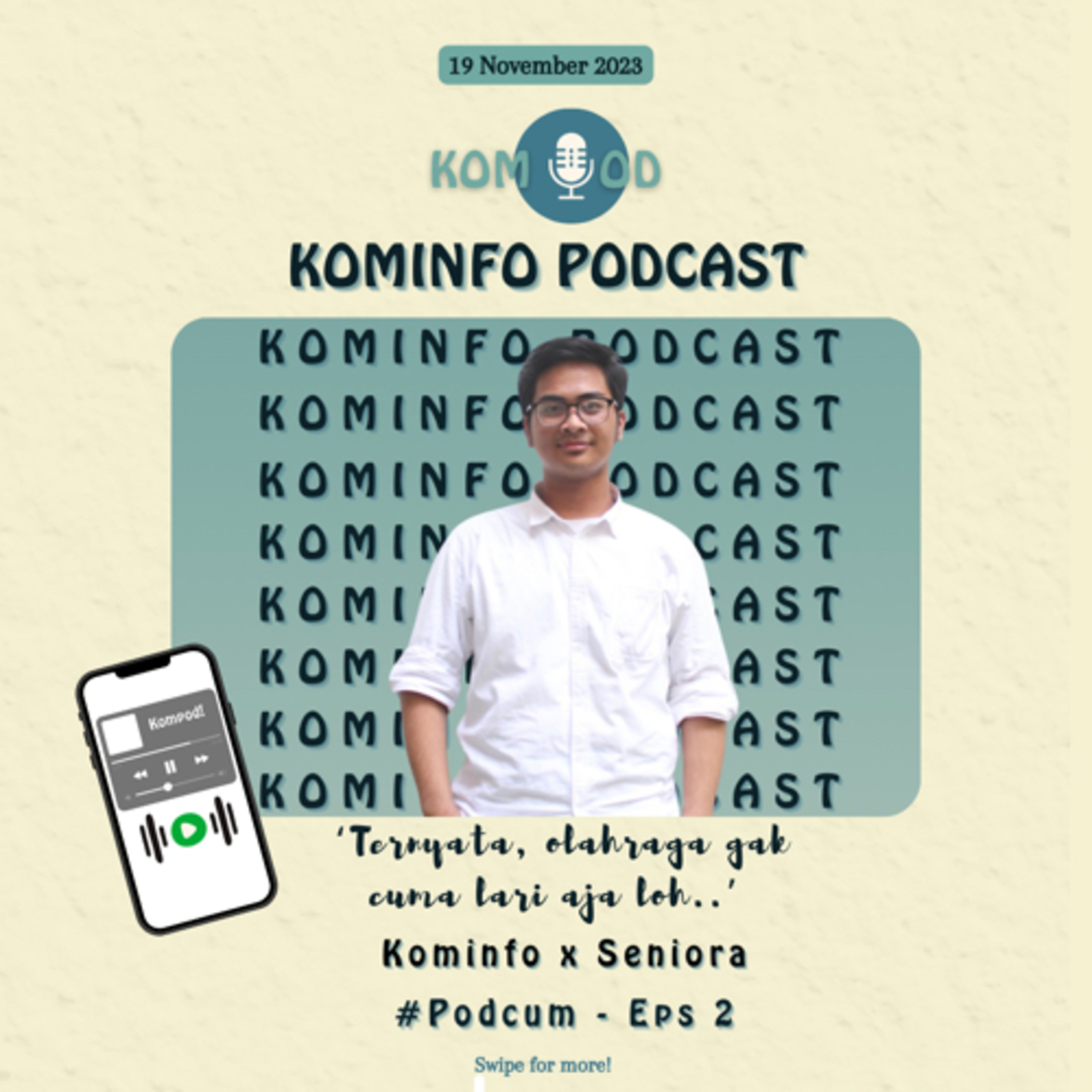 #Podcum - Ternyata, Olahraga Gak Cuman Lari Aja Lohh… episode artwork