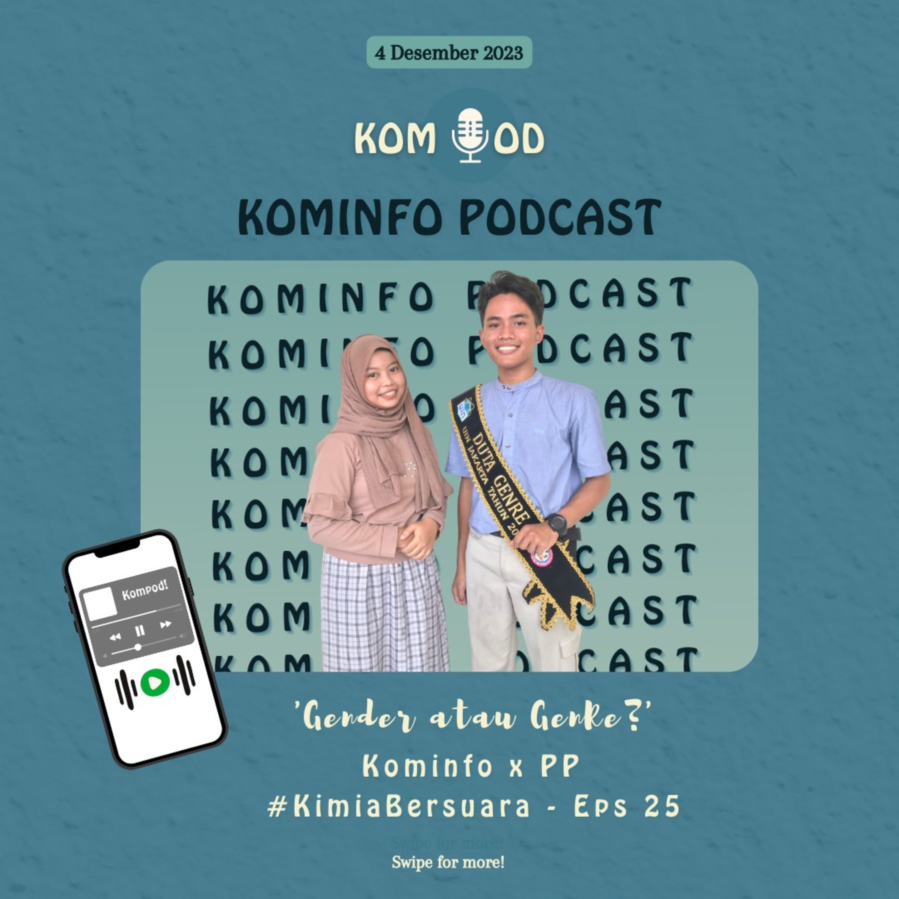 #KimiaBersuara - Gender atau GenRe?