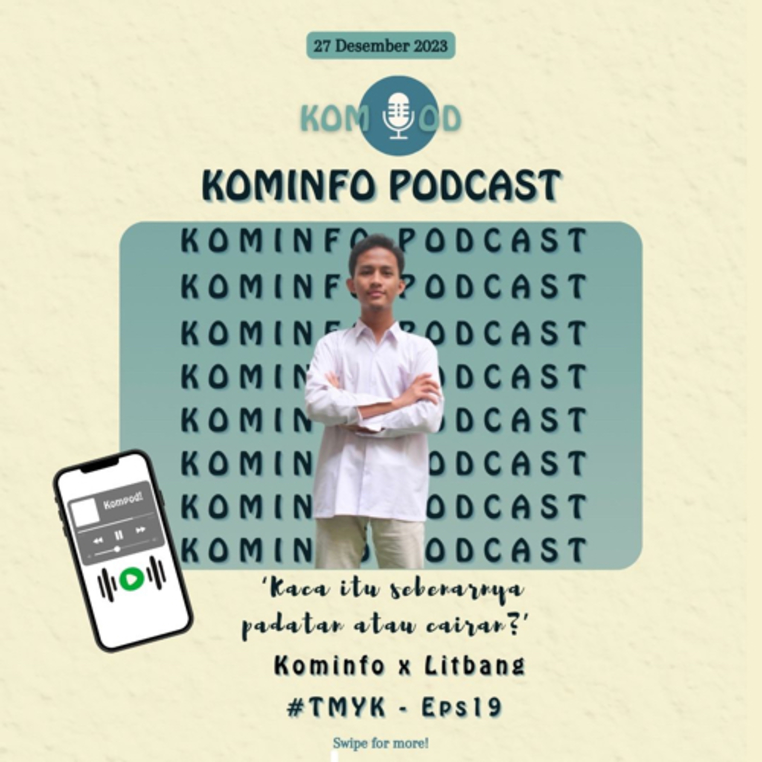 #TMYK - Kaca Itu Sebenernya Padatan atau Cairan? episode artwork