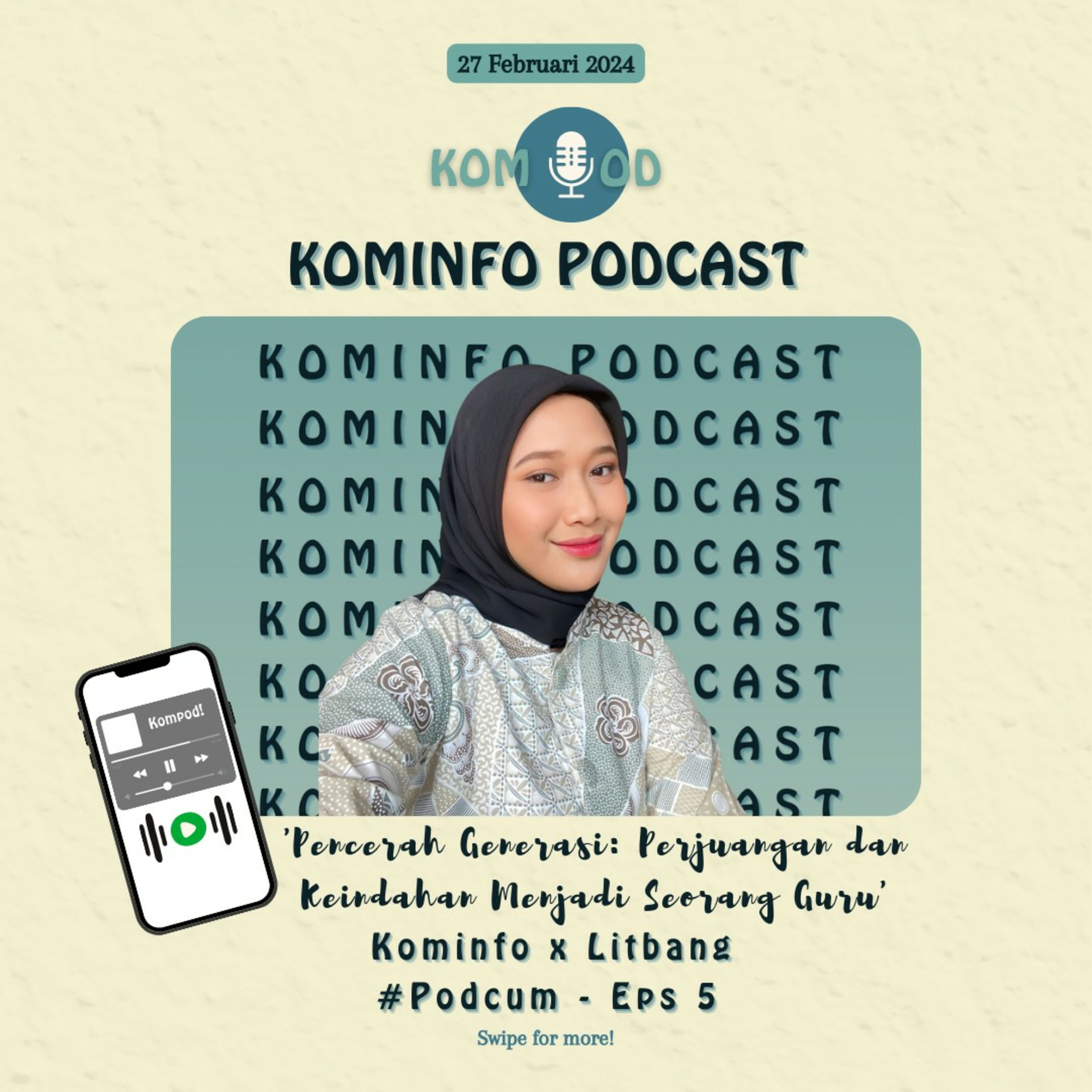 #Podcum - 'Pencerah Generasi: Perjuangan dan Keindahan Menjadi Seorang Guru'