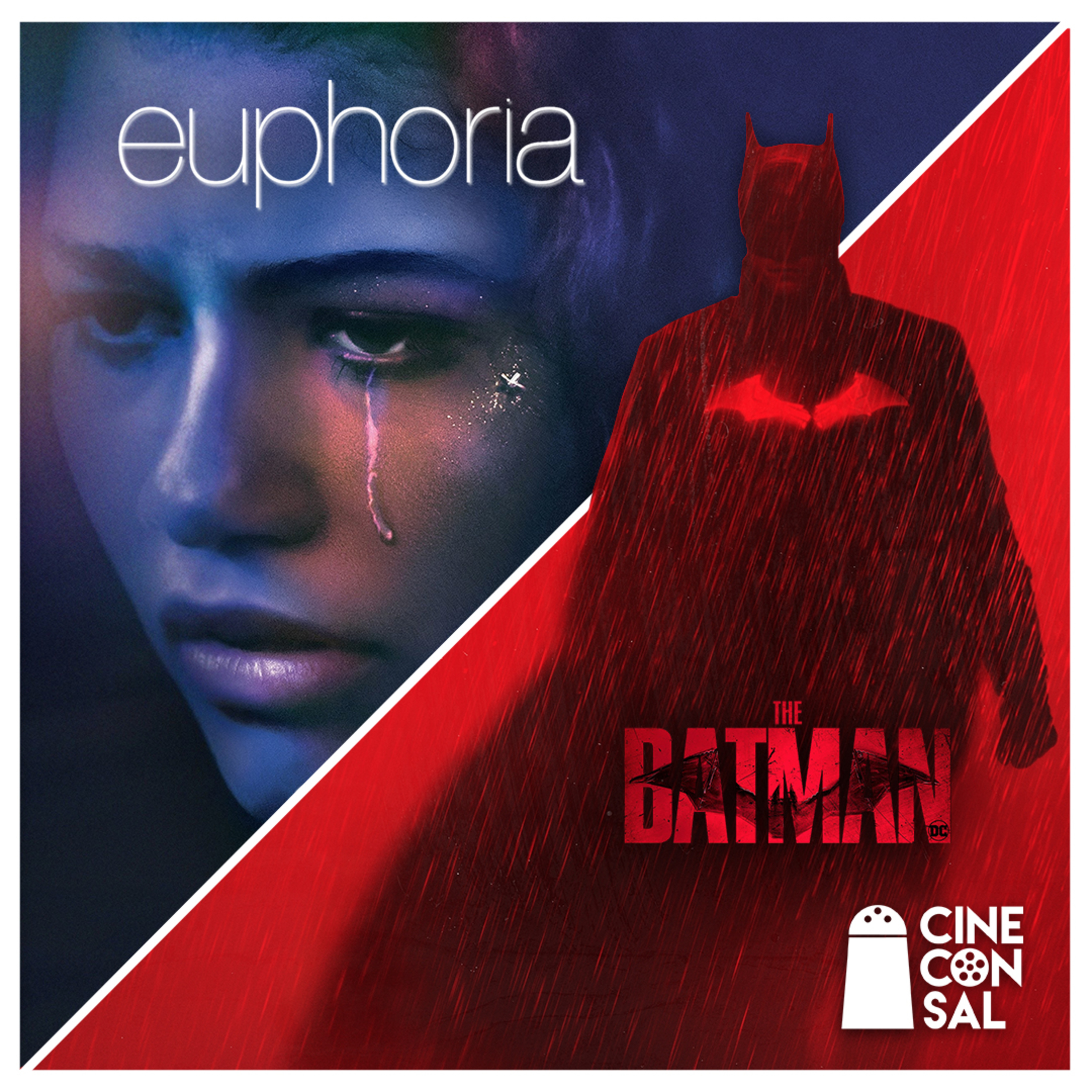 Euphoria + The Batman episode artwork