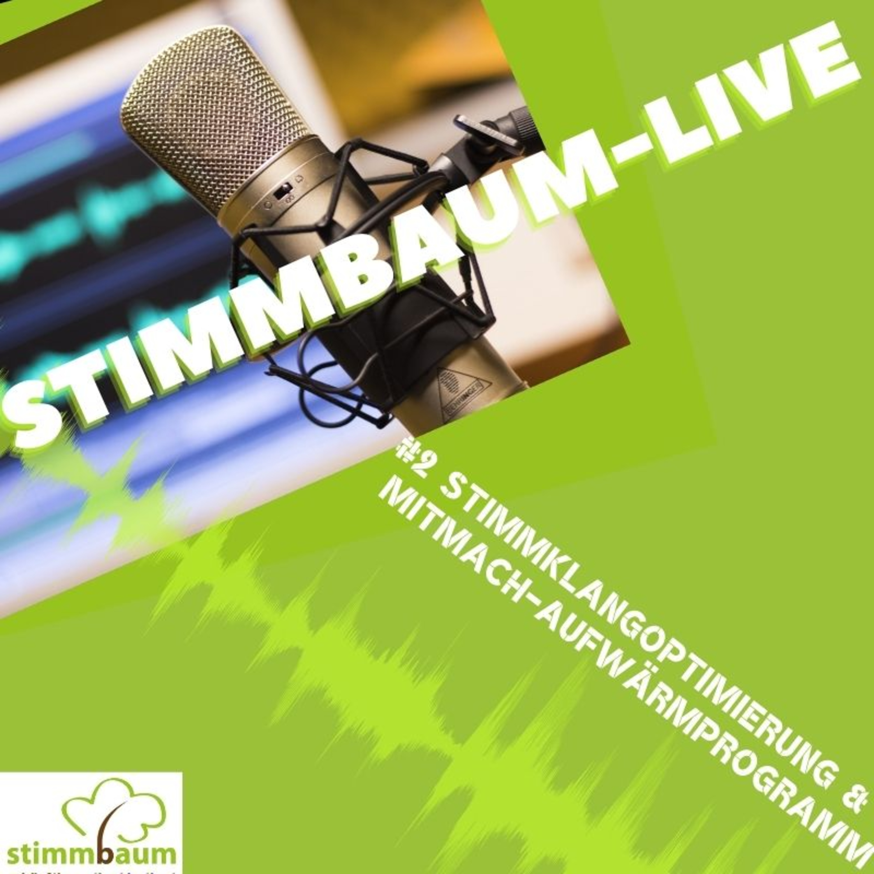 StimmbaumLIVE-Thursday - Bist Du thirsty nach Stimme? #2 Stimmklangoptimierung & Aufwärmrunde zum Mitmachen episode artwork