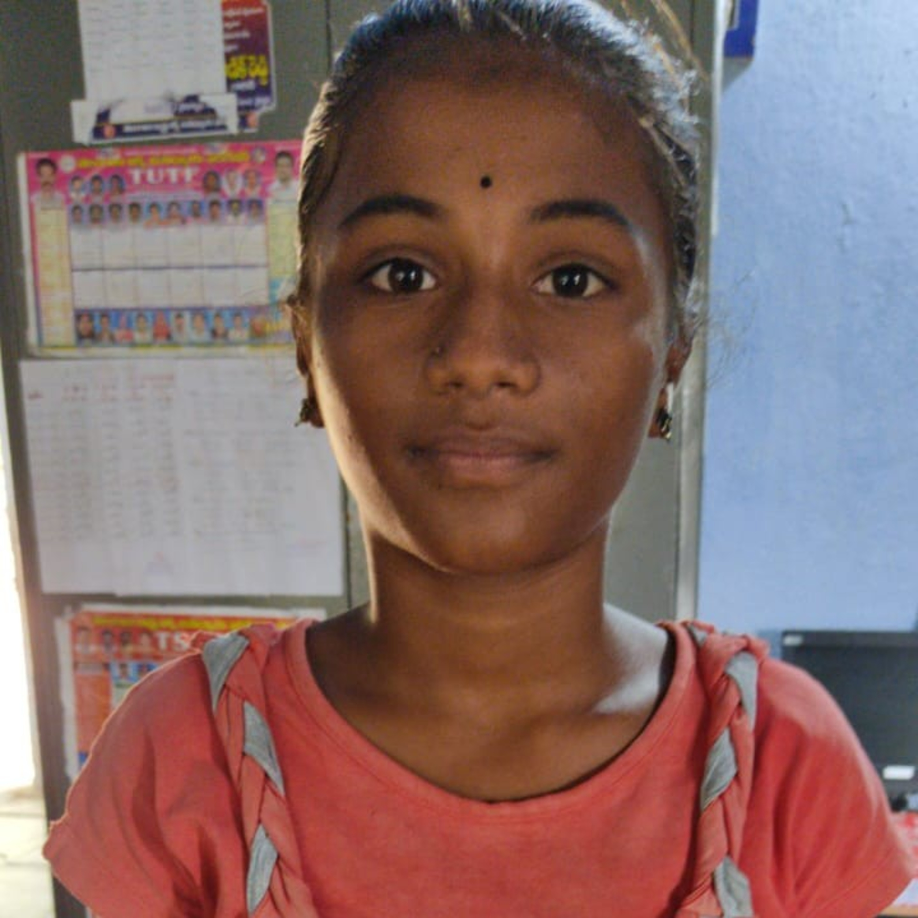 "My Mother" Tagore's poem (8th Class English) : K. Anjali Bhavani, 8th Class, ZPHS Mekavanampally.