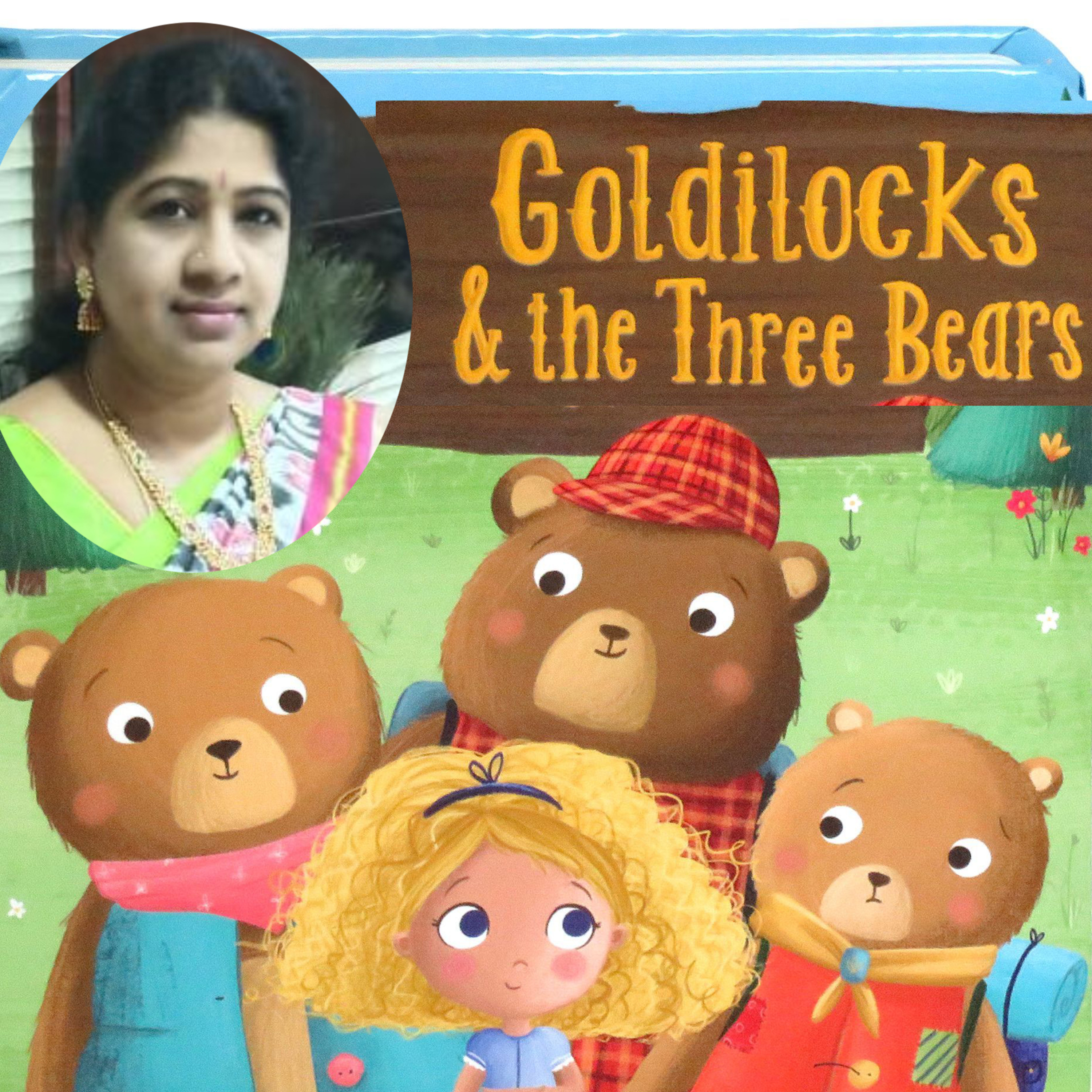 "Goldilocks & the Three Bears" (Short Story) : Mrs. T. Sandhyarani, S.A. (English), ZPHS Dhoolapally, Medchal Dist. episode artwork