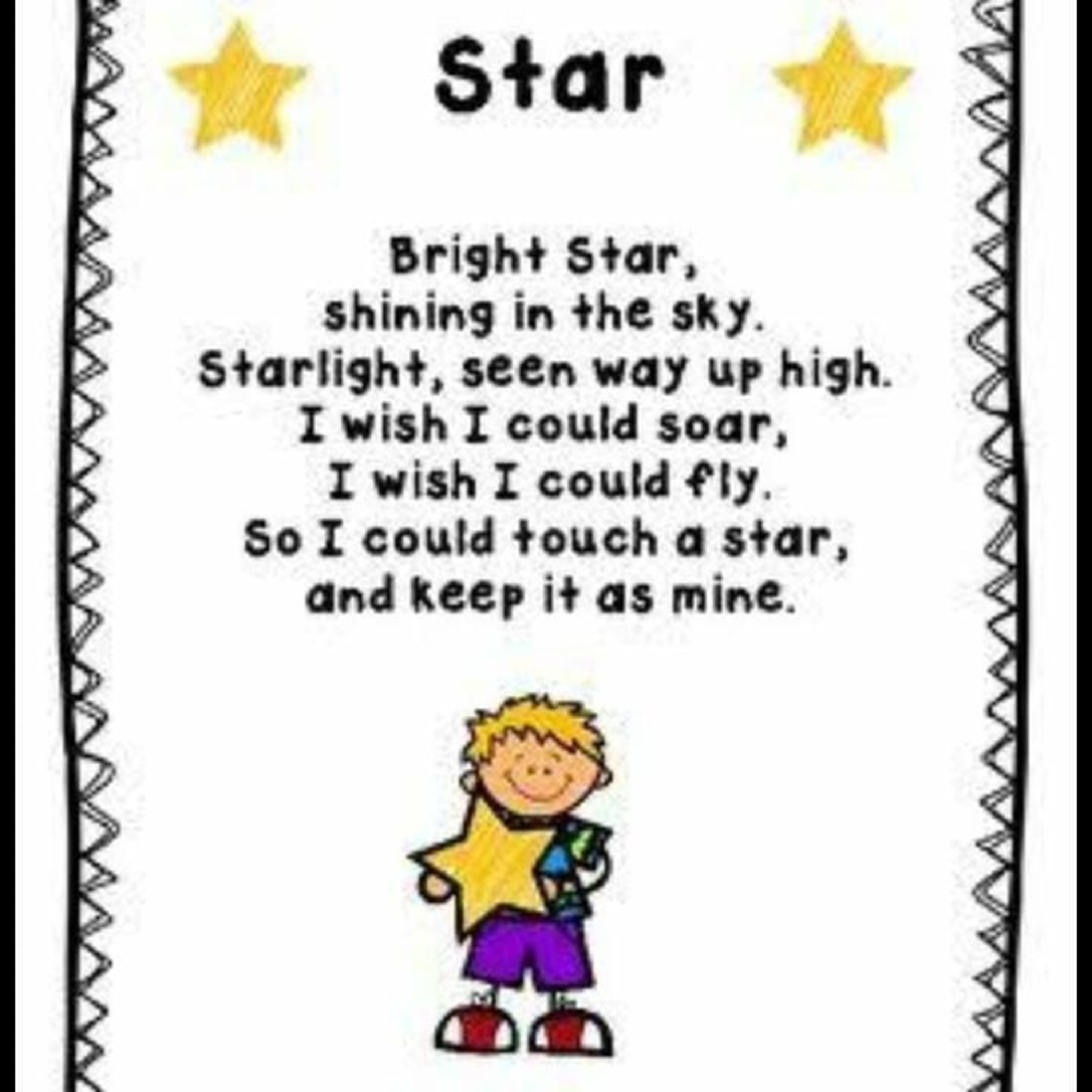 Star (Poem) James Babumon, VIII class, Kendriya Vidyalaya AFS High Grounds Chandigarh, Punjab  episode artwork