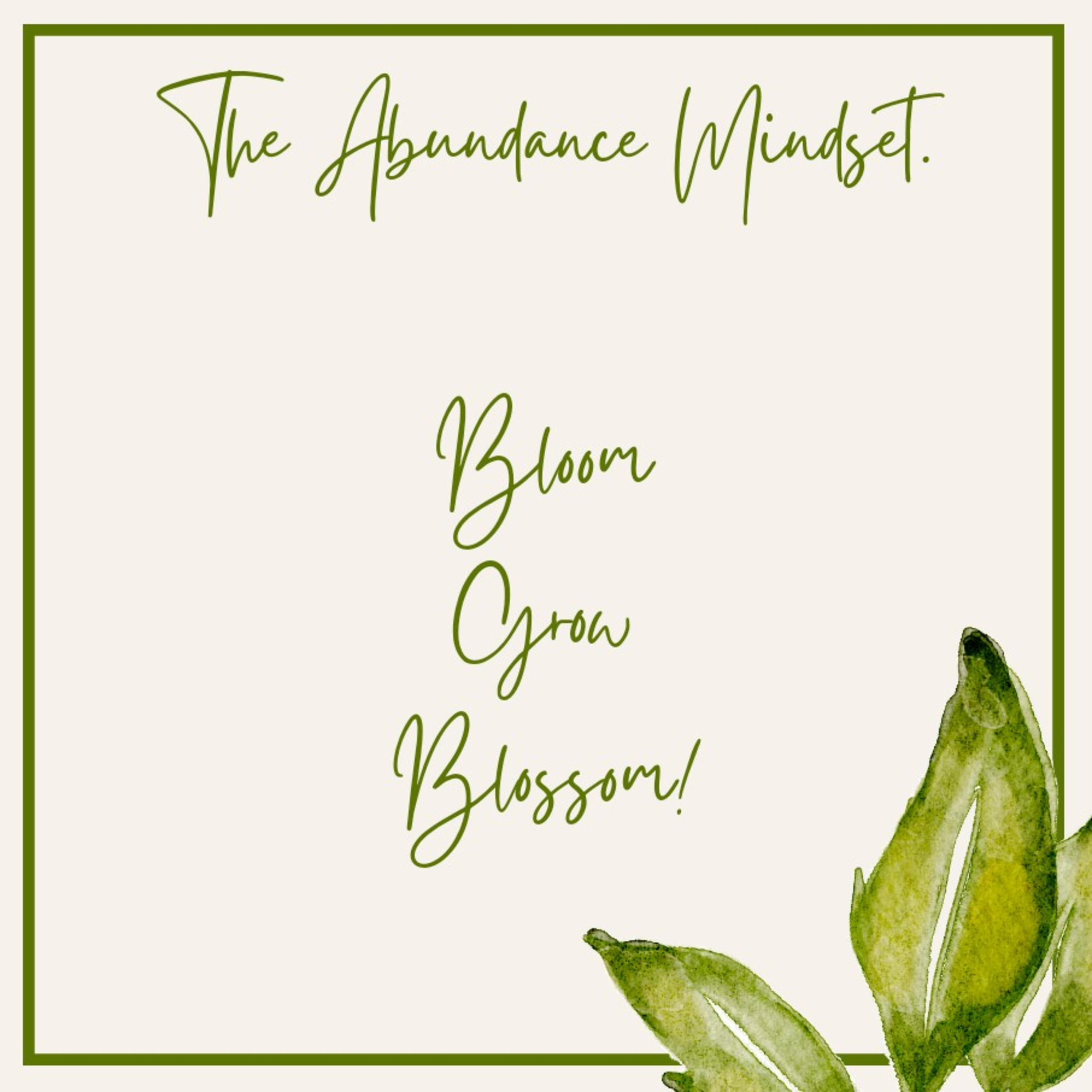 Abundance Mindset II episode artwork