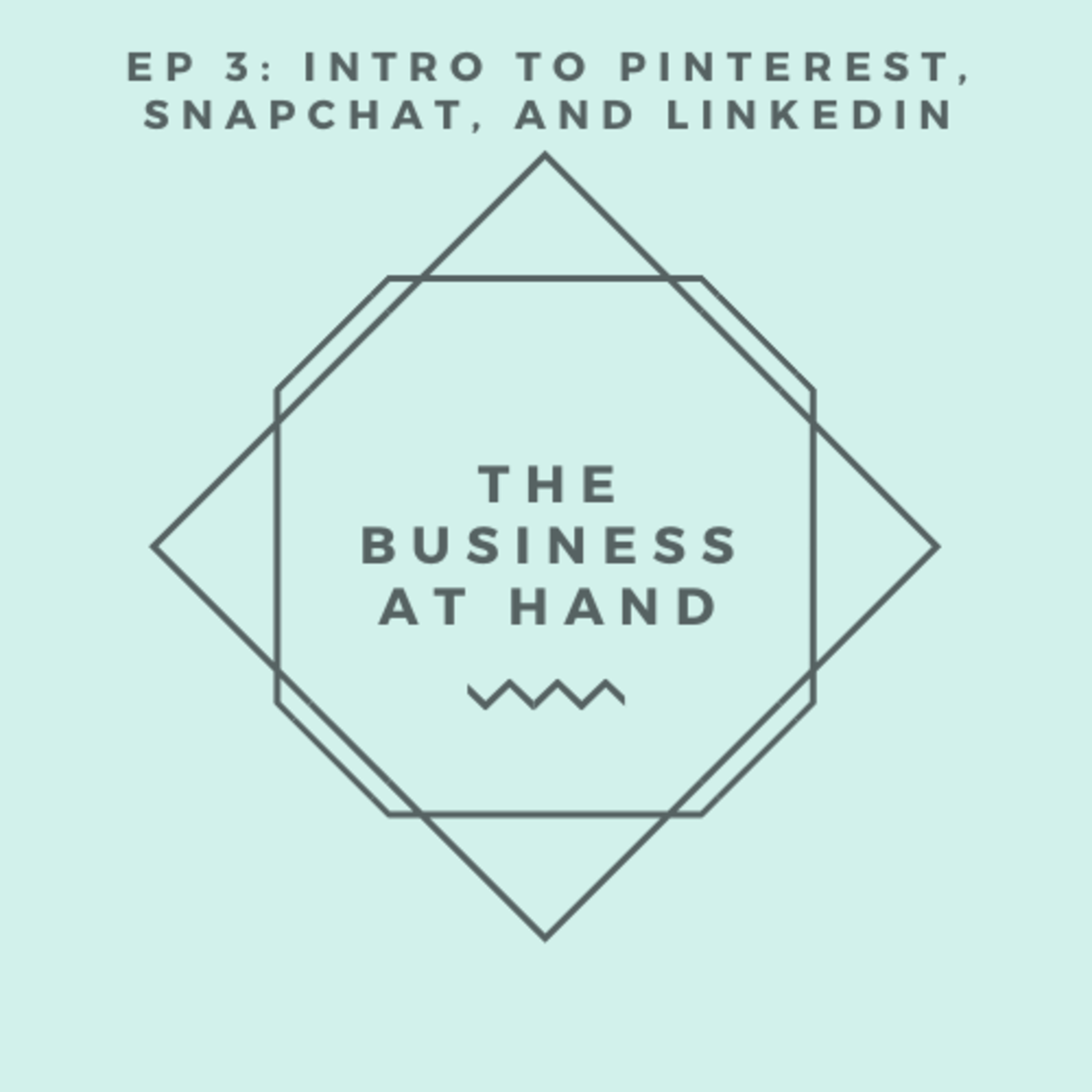 The Business At Hand