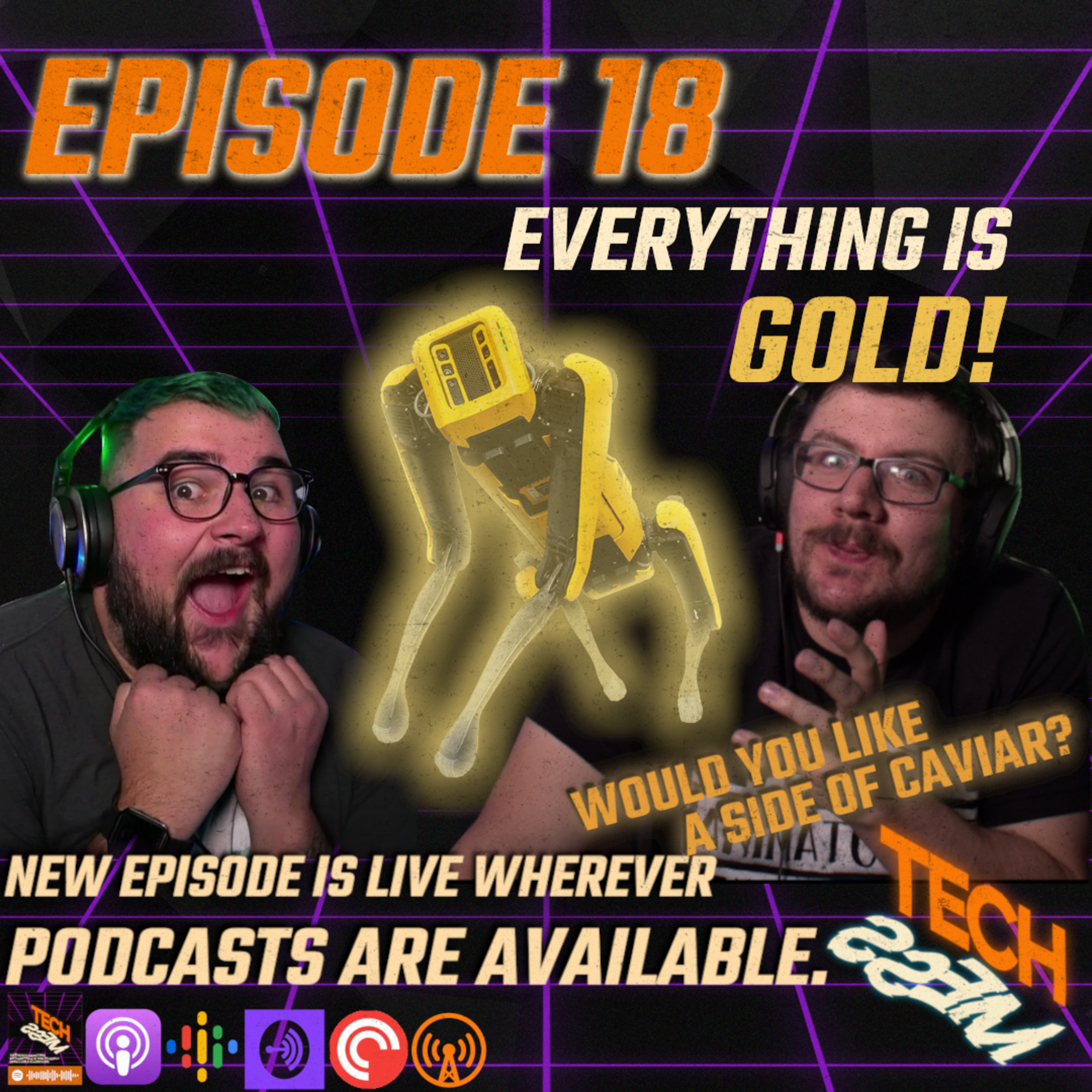 TECH MESS 018 EVERYTHING IS GOLD!  episode artwork