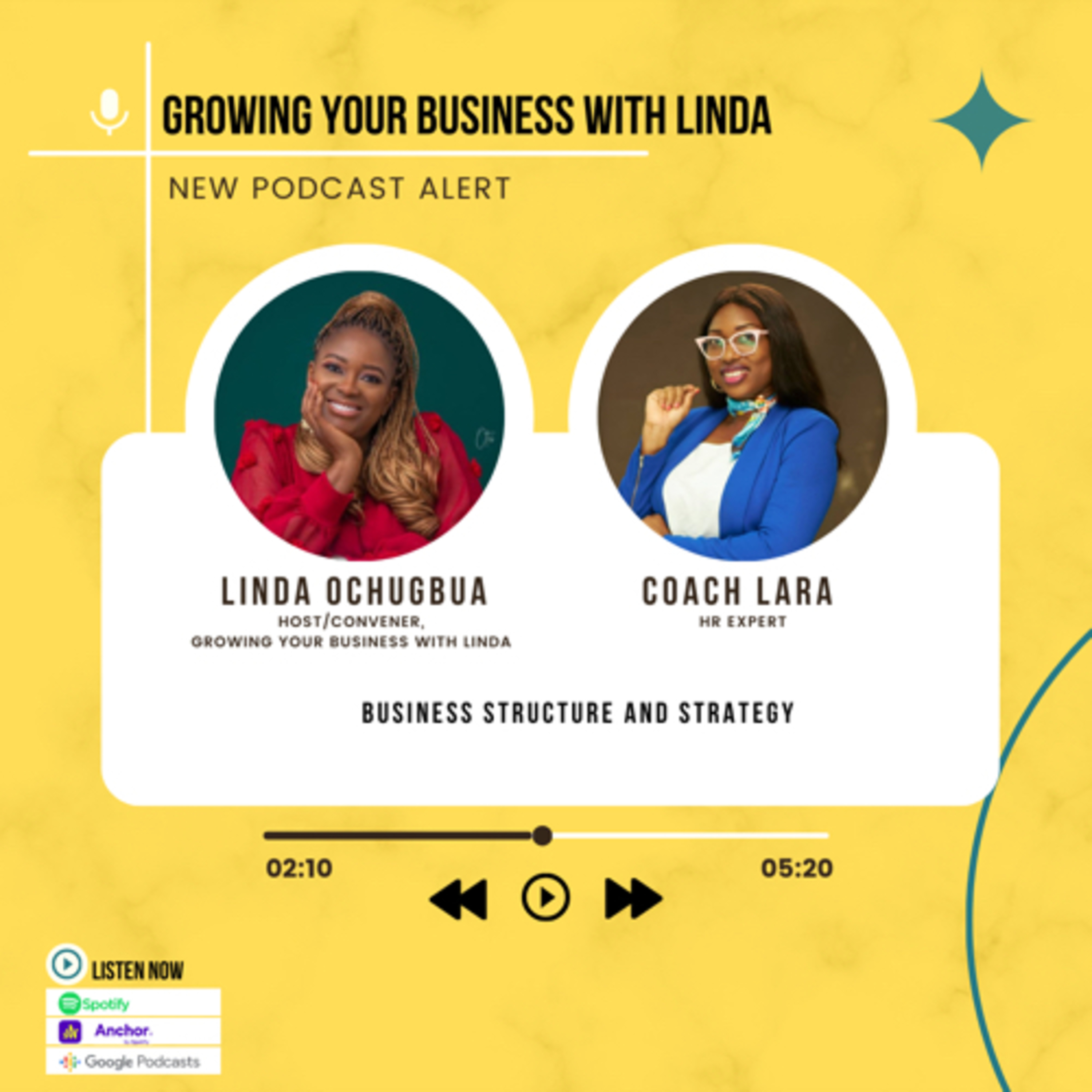 Talk with Coach Lara:  episode artwork