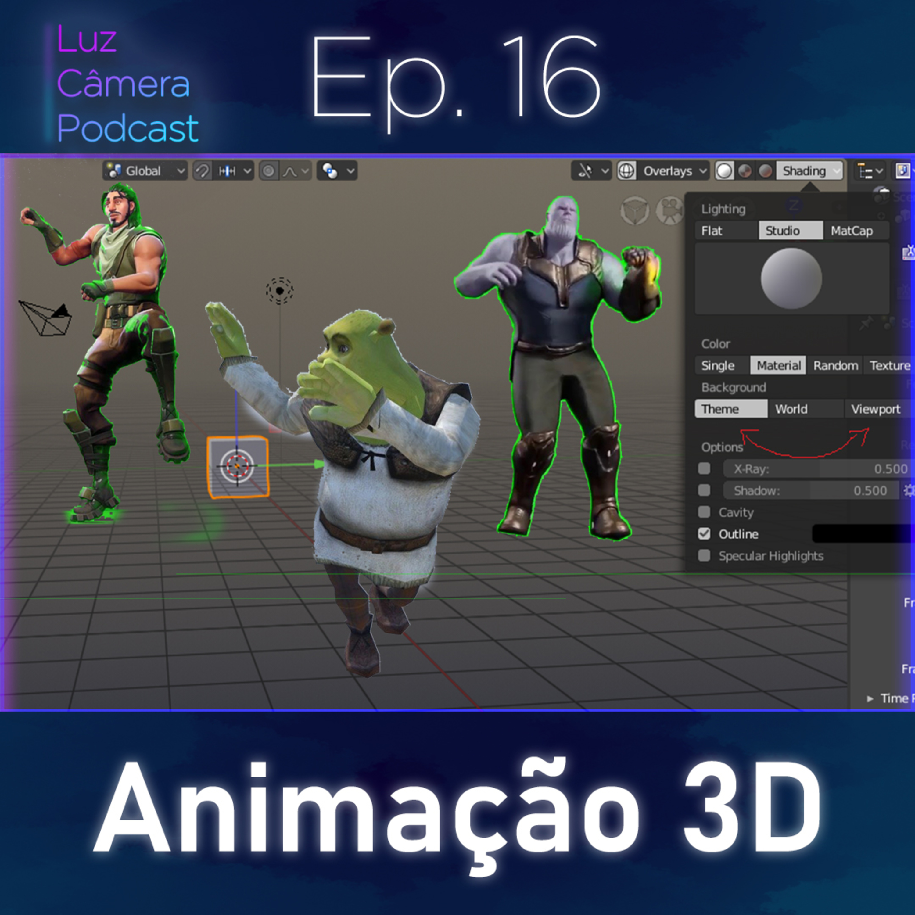 Luz, Câmera, Podcast!