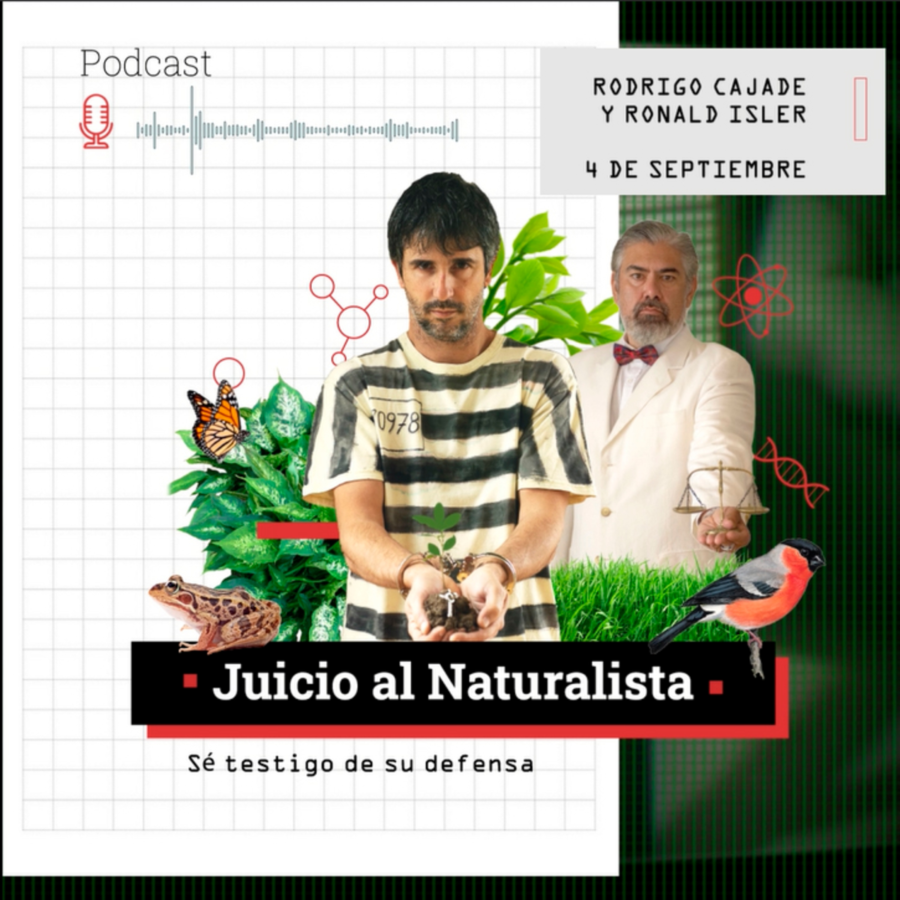 Juicio al Naturalista "Sé testigo de su defensa"
