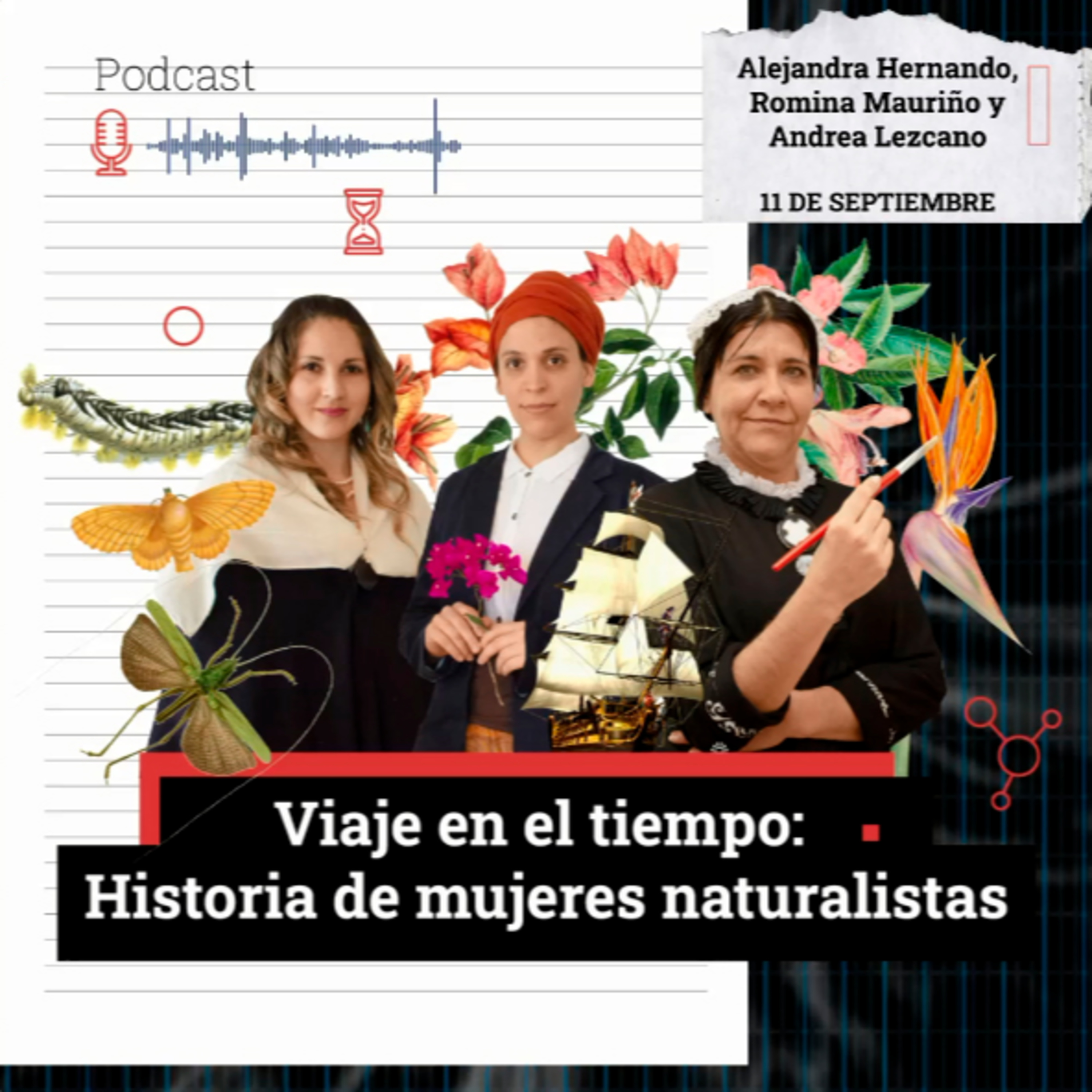Viaje en el tiempo: Historia de mujeres naturalistas