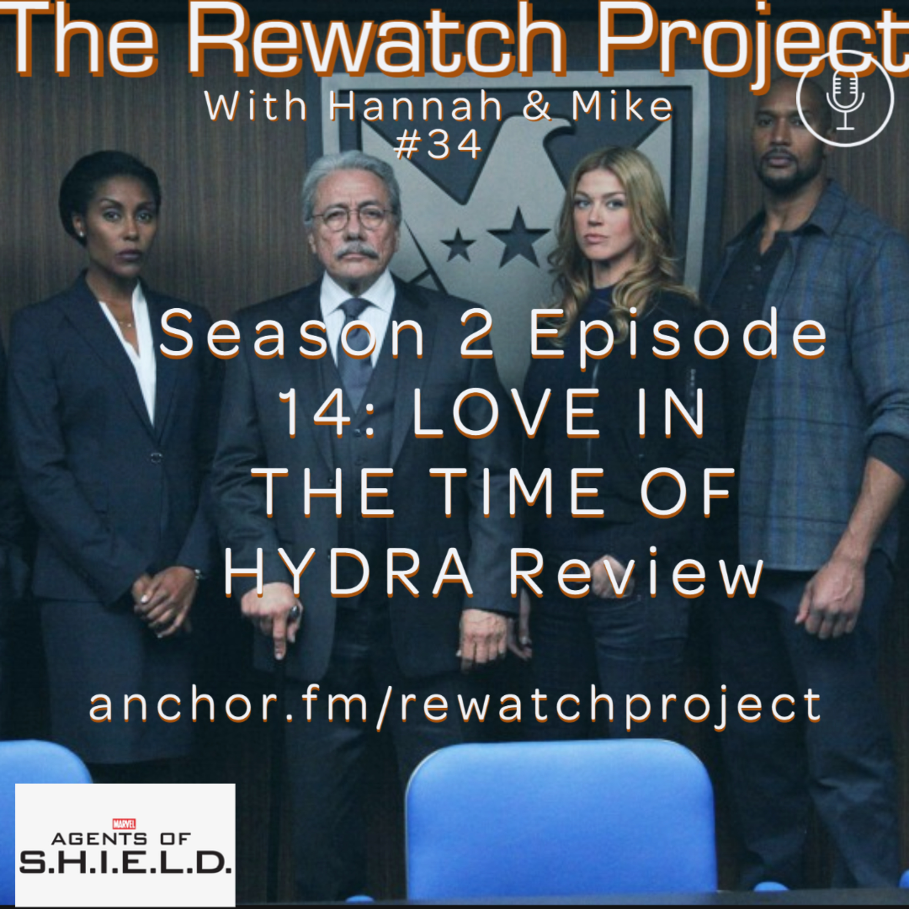 RWP 34: Agents of SHIELD - Season Two Ep 14 (Love in the Time of HYDRA) episode artwork