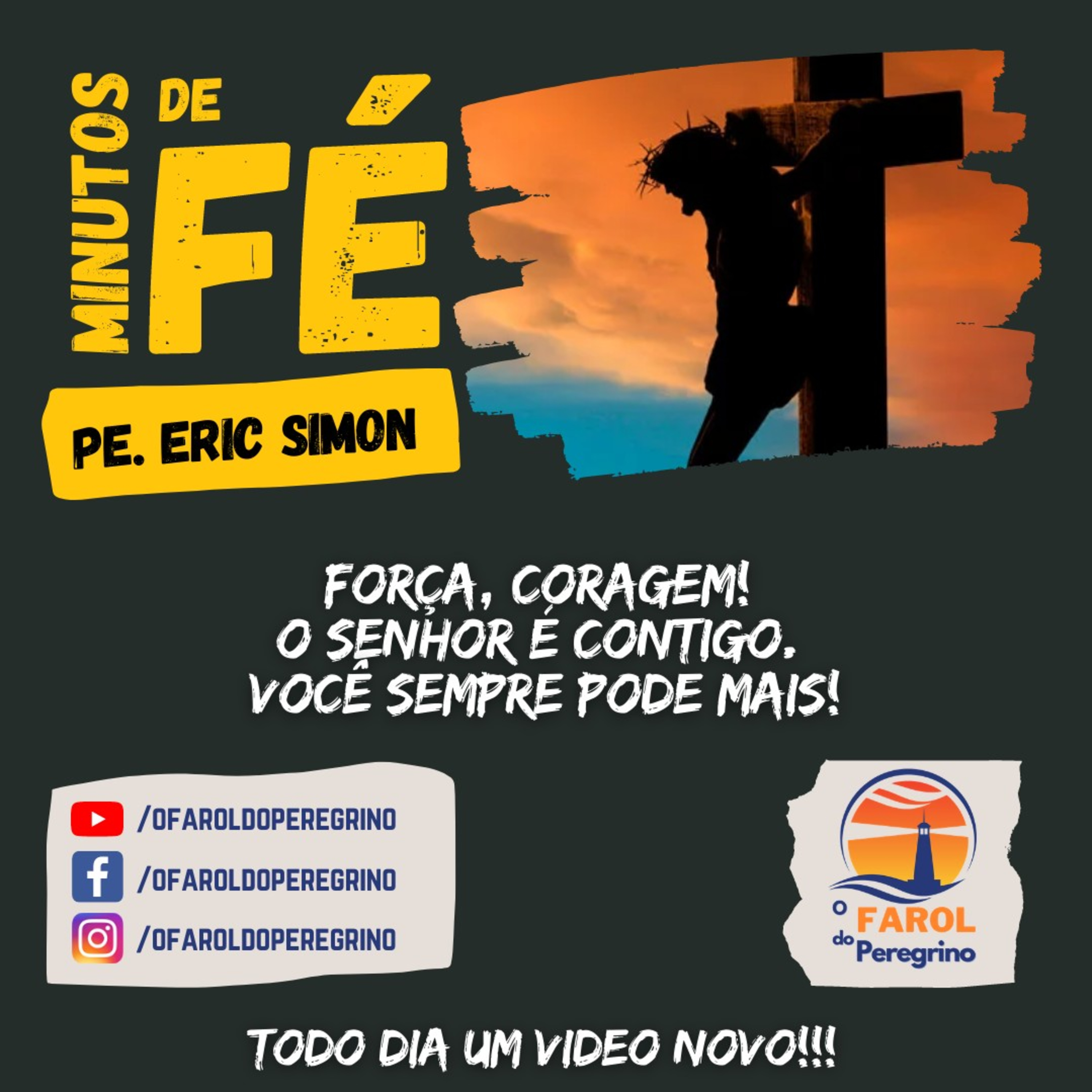 MINUTOS DE FÉ #041 - 11/10/2020. Com Pe Eric Simon.