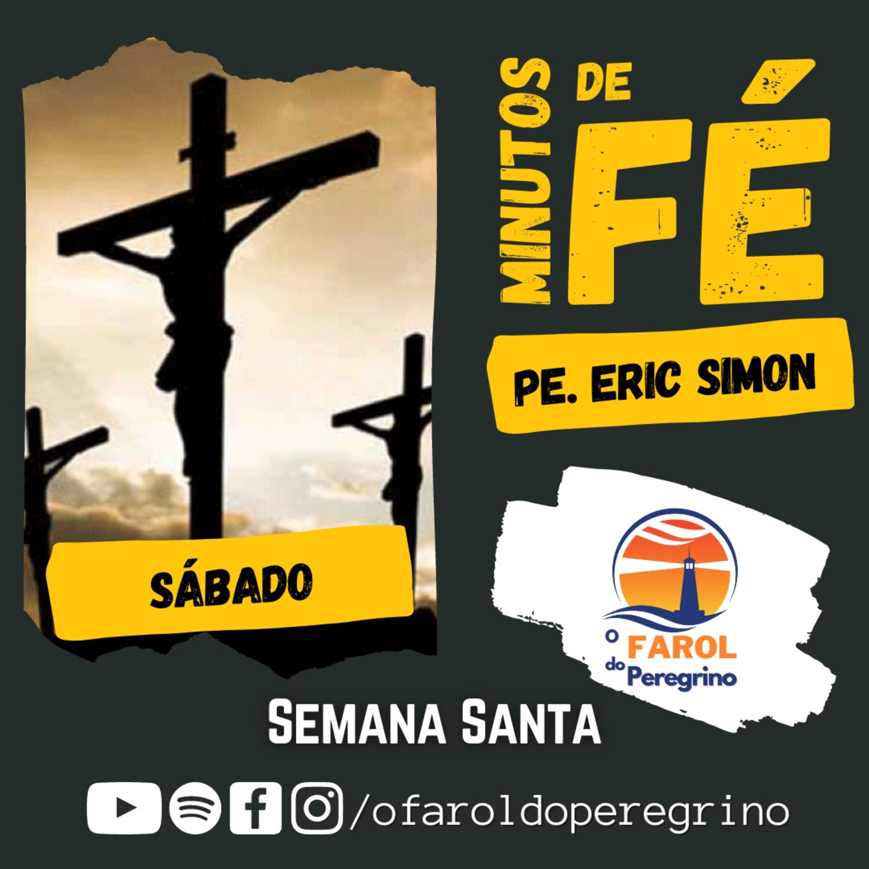 MINUTOS DE FÉ #182 - 03/04/2021. Evangelho do Dia | Sábado Santo.  episode artwork