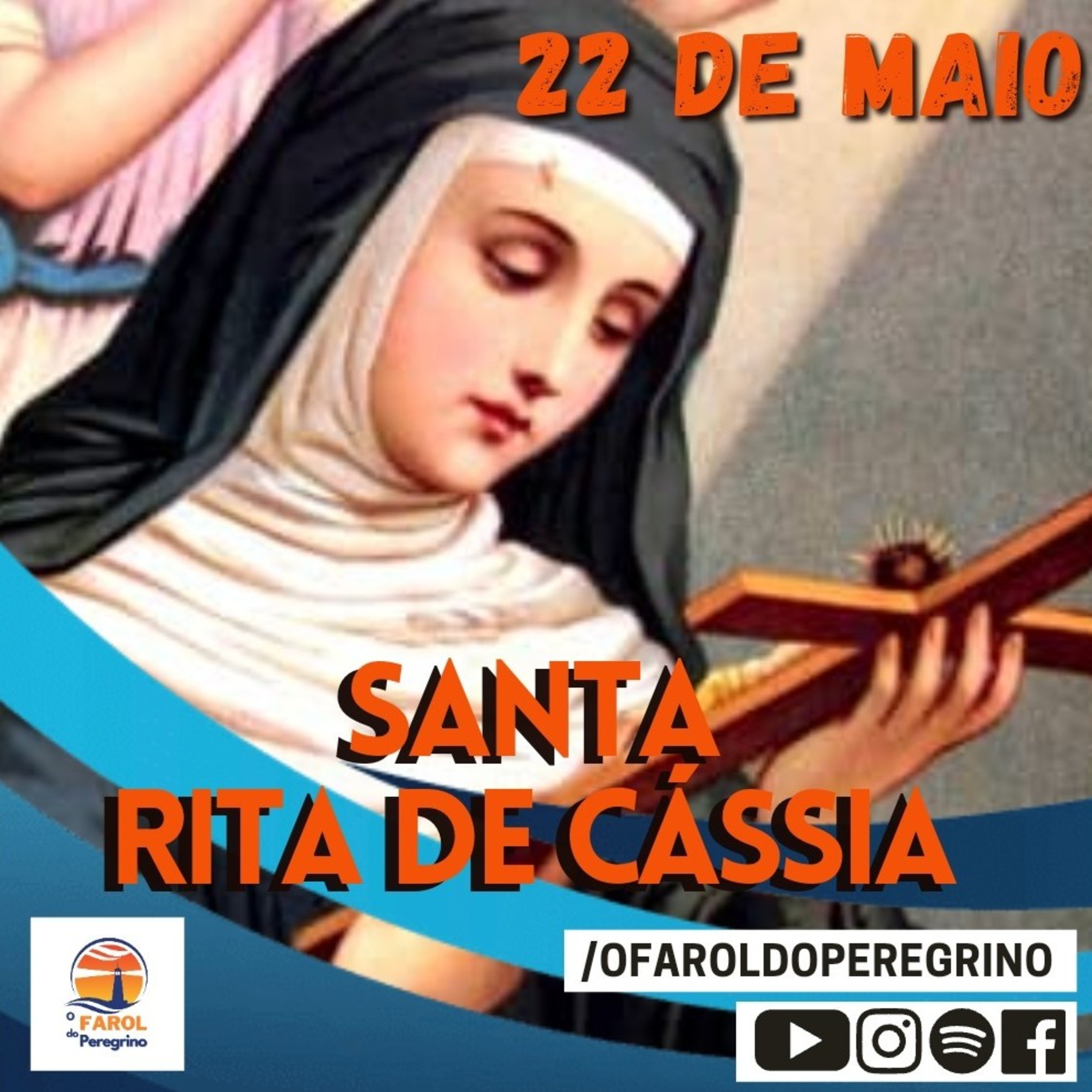 MINUTOS DE FÉ #230 - 22/05/2021. Evangelho do Dia | Dia de Santa Rita de Cássia.  episode artwork