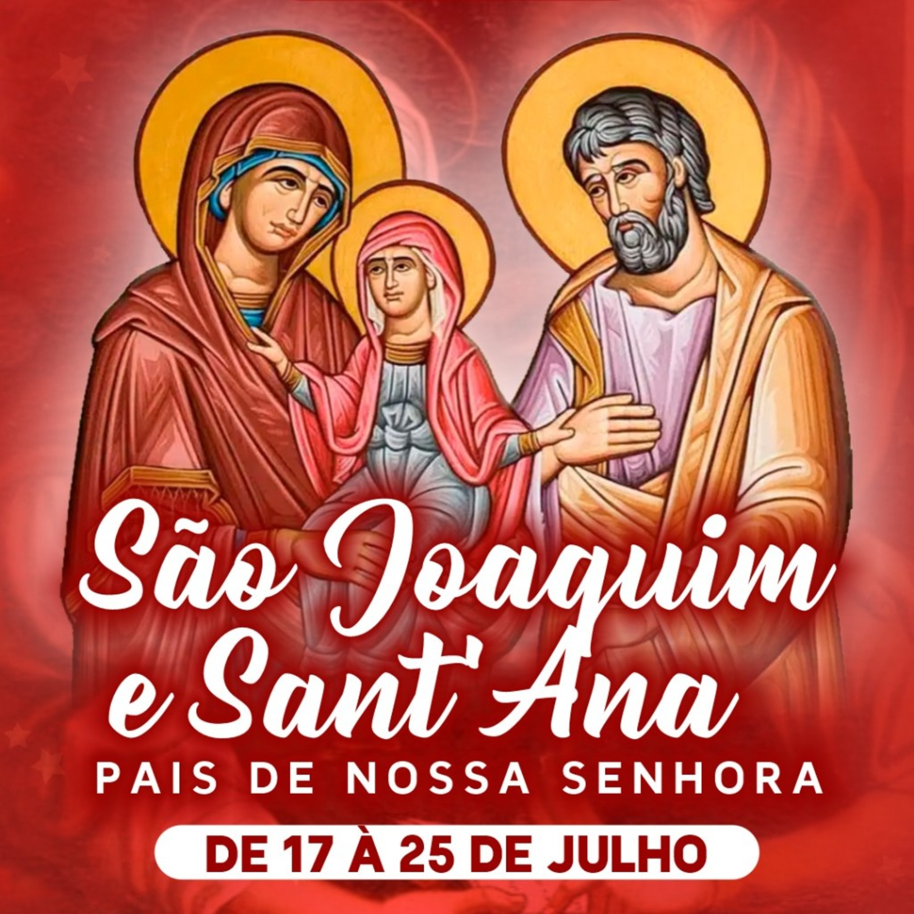 3º DIA - Novena de São Joaquim e Sant' Ana - 19/07/2022