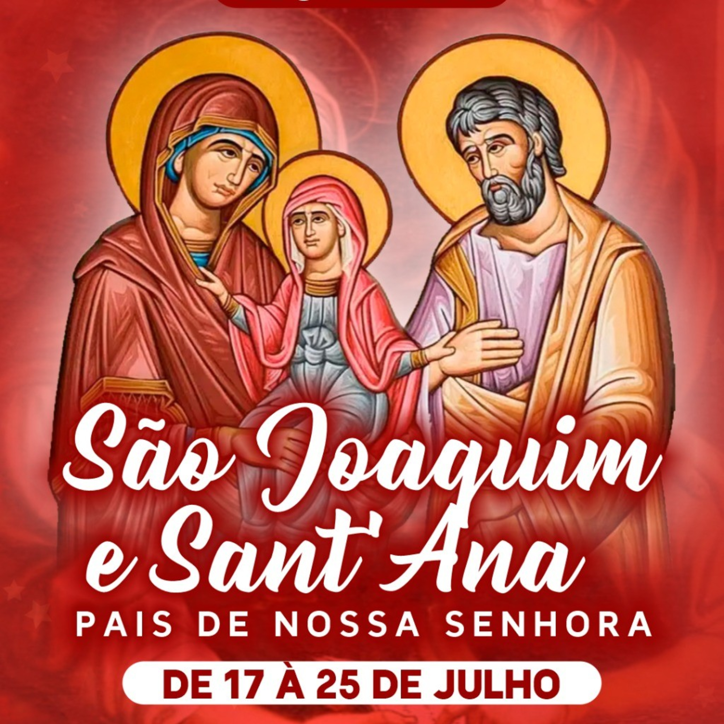 4º DIA - Novena de São Joaquim e Sant' Ana - 20/07/2022
