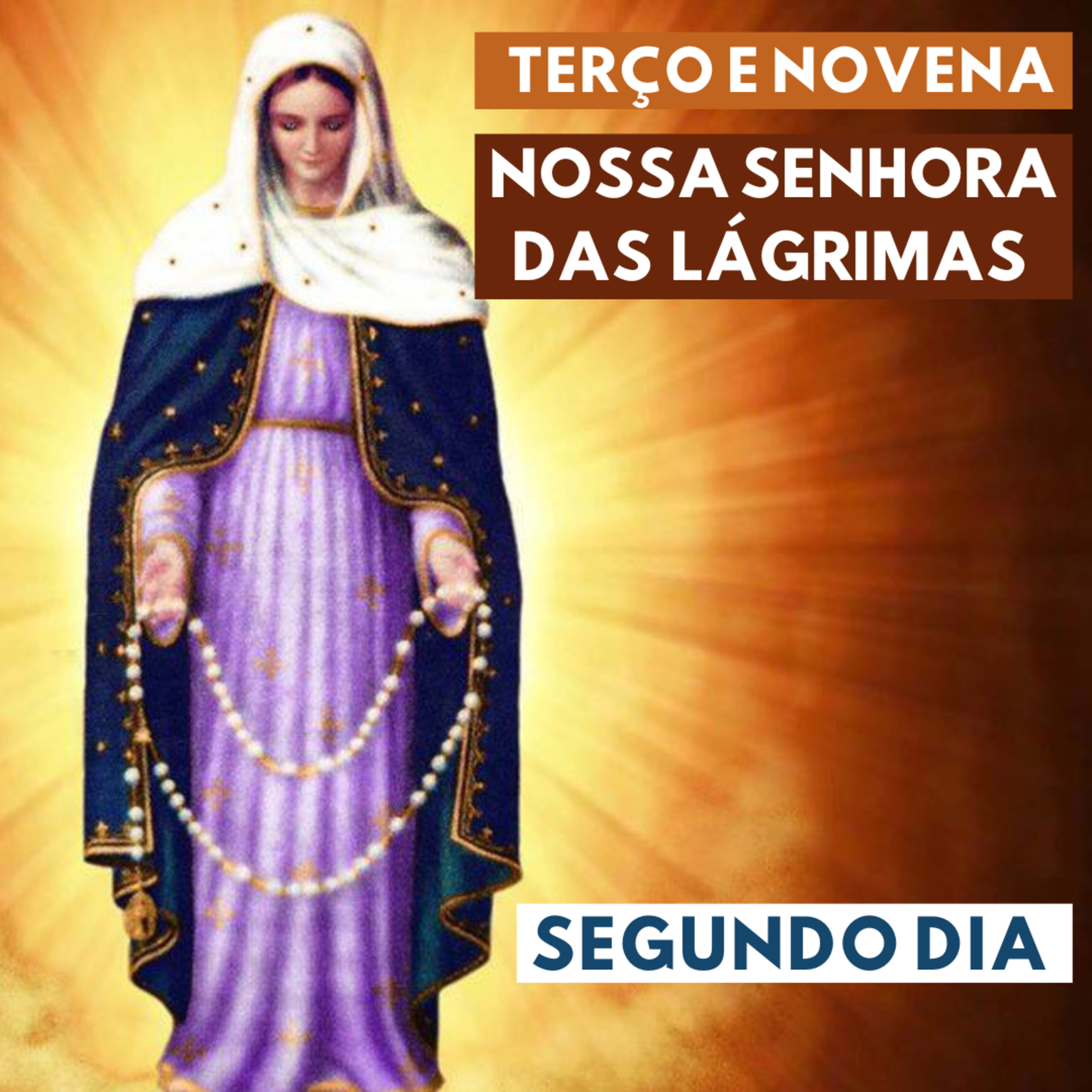 2° Dia - Terço e Novena de NOSSA SENHORA DAS LÁGRIMAS  episode artwork