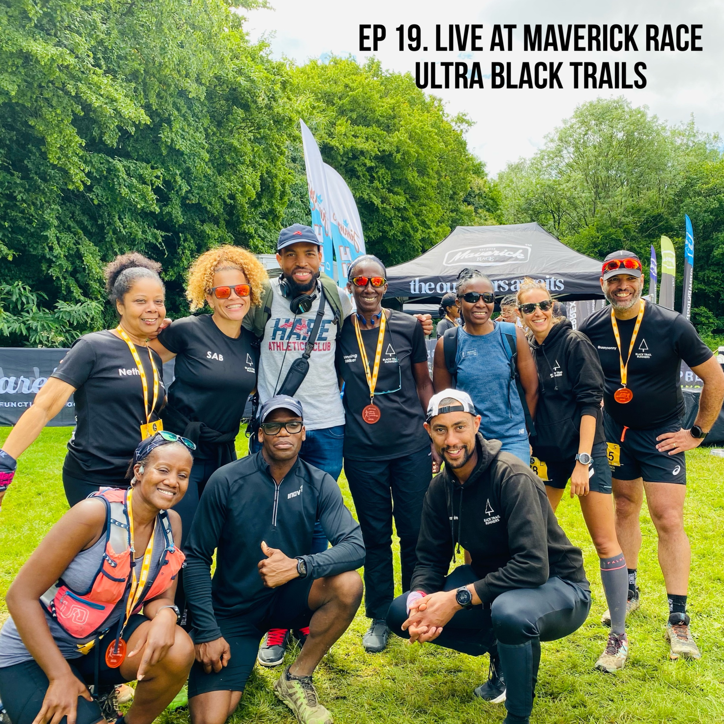 Ep 19. Live at Maverick Race - Ultra Black Trails