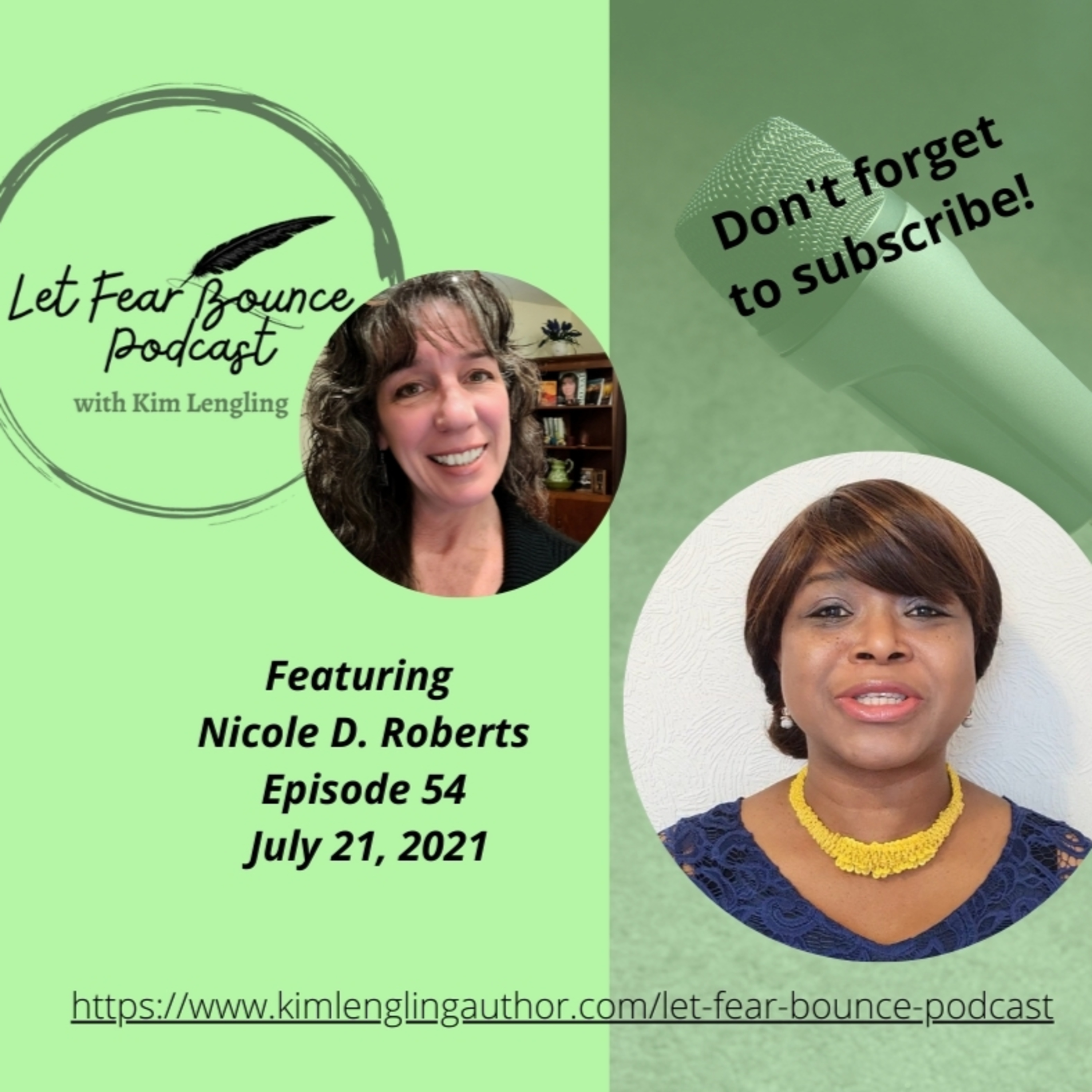 EPS 54 "CAN is an action word" with Nicole D. Roberts episode artwork