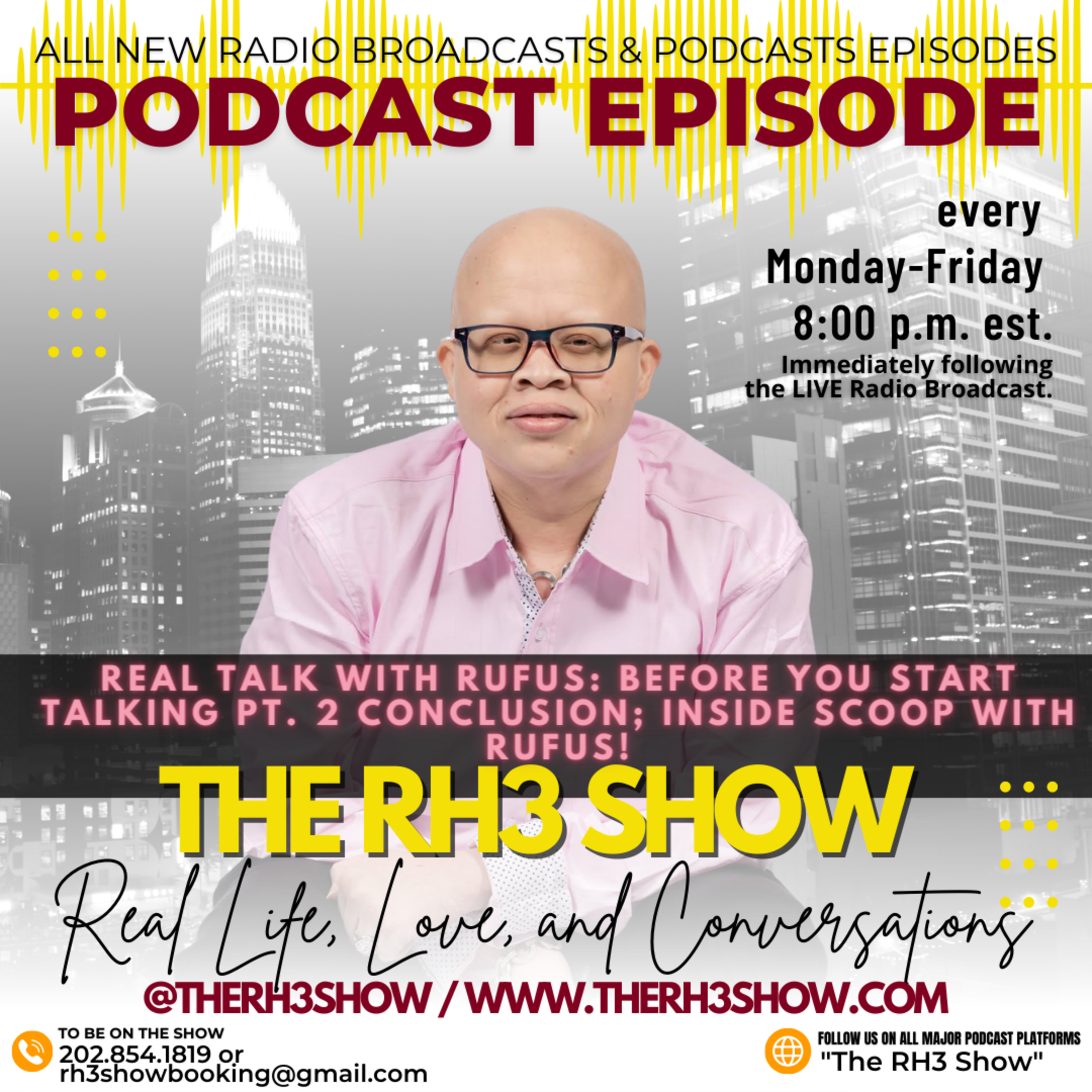Real Talk with Rufus: Before You Start Talking Conclusion Pt. 2; Kitchen Table Talk: Fasting & Praying! episode artwork