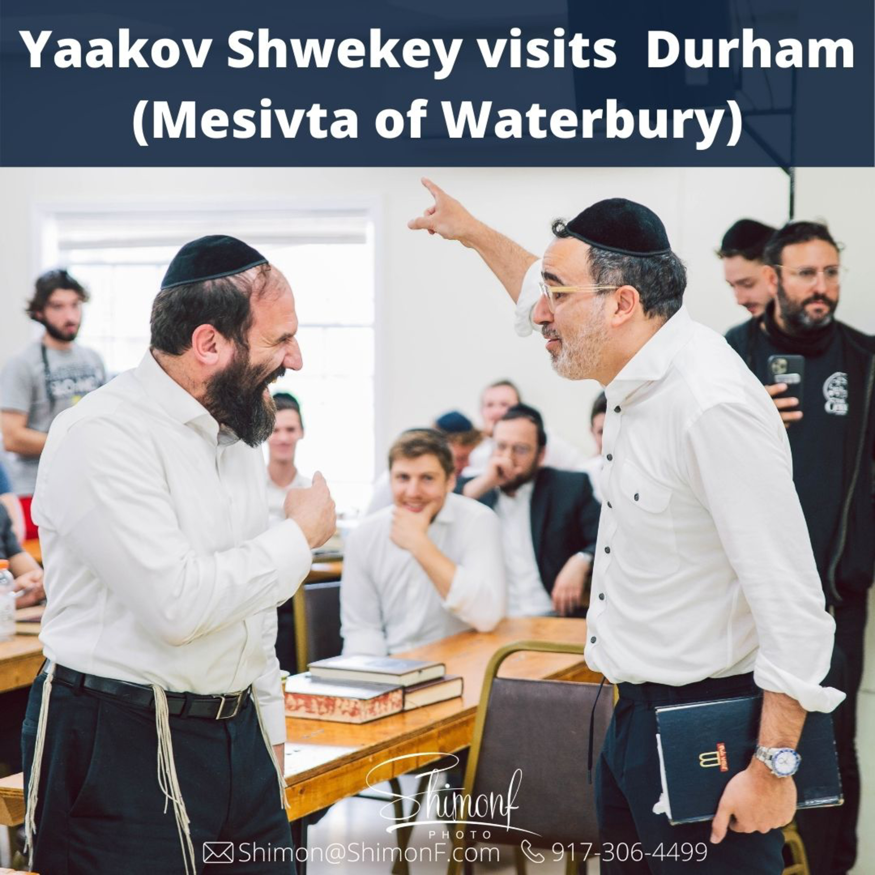 Yaakov Shwekey Comes to Durham (Mesivta of Waterbury) episode artwork