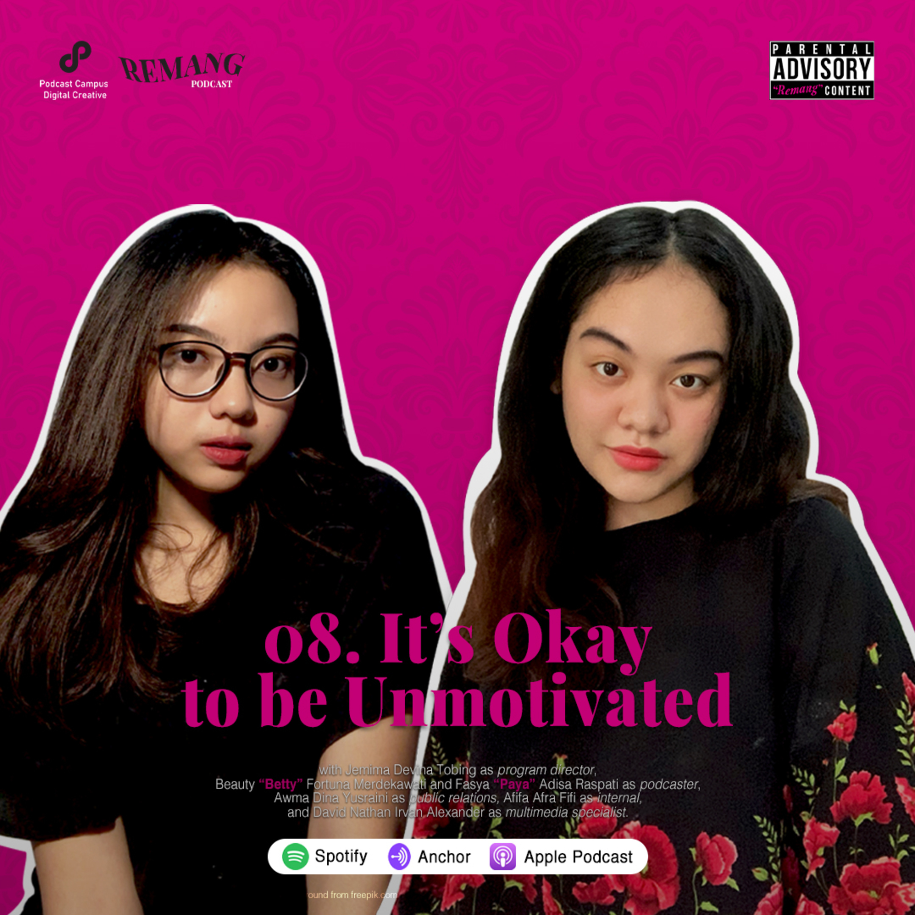 08. It's Okay to be Unmotivated  episode artwork