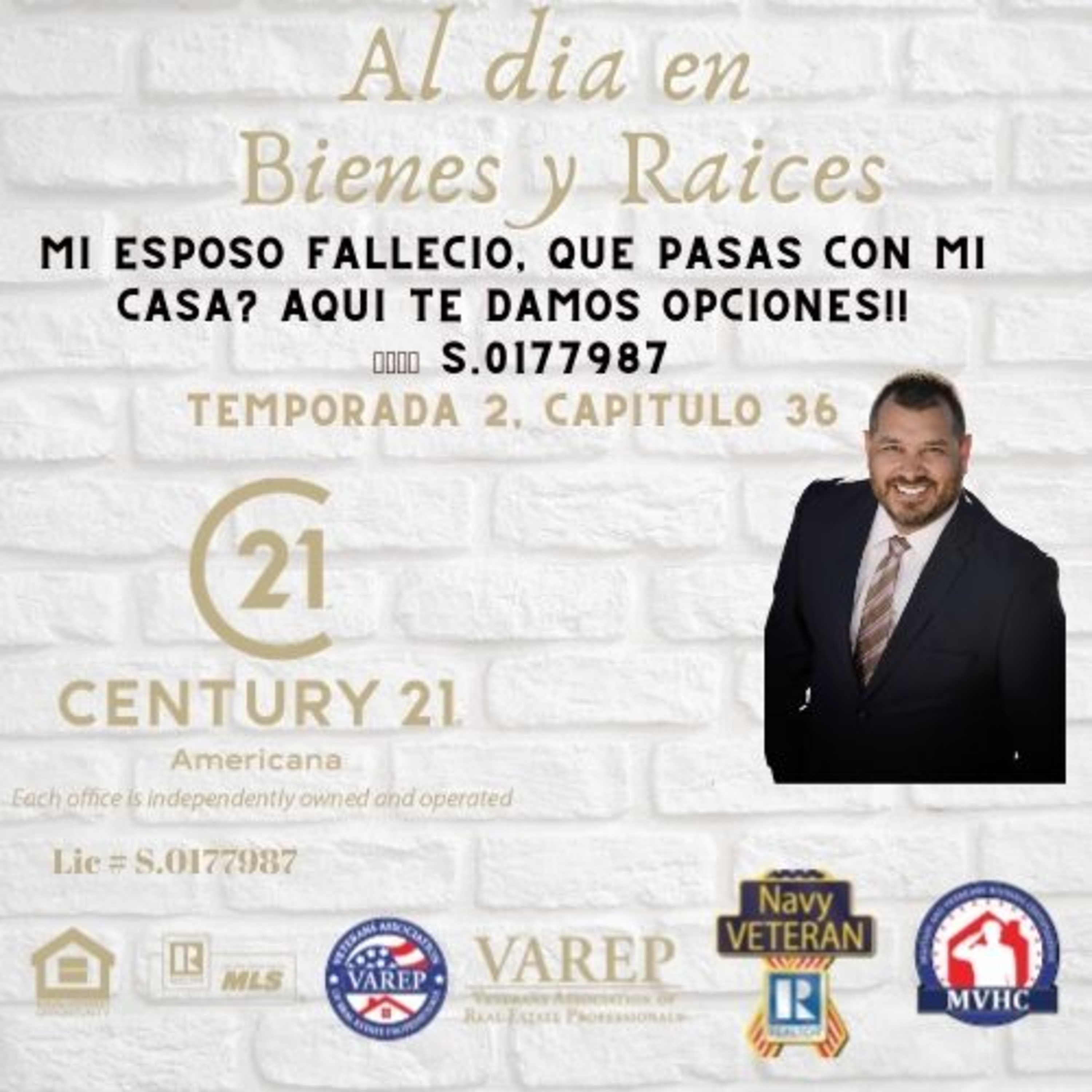 ⭐⭐TEMA DEL DIA ⭐⭐ Mi esposo fallecio, que pasas con mi casa? Aqui te damos opciones!! 📈📈  episode artwork